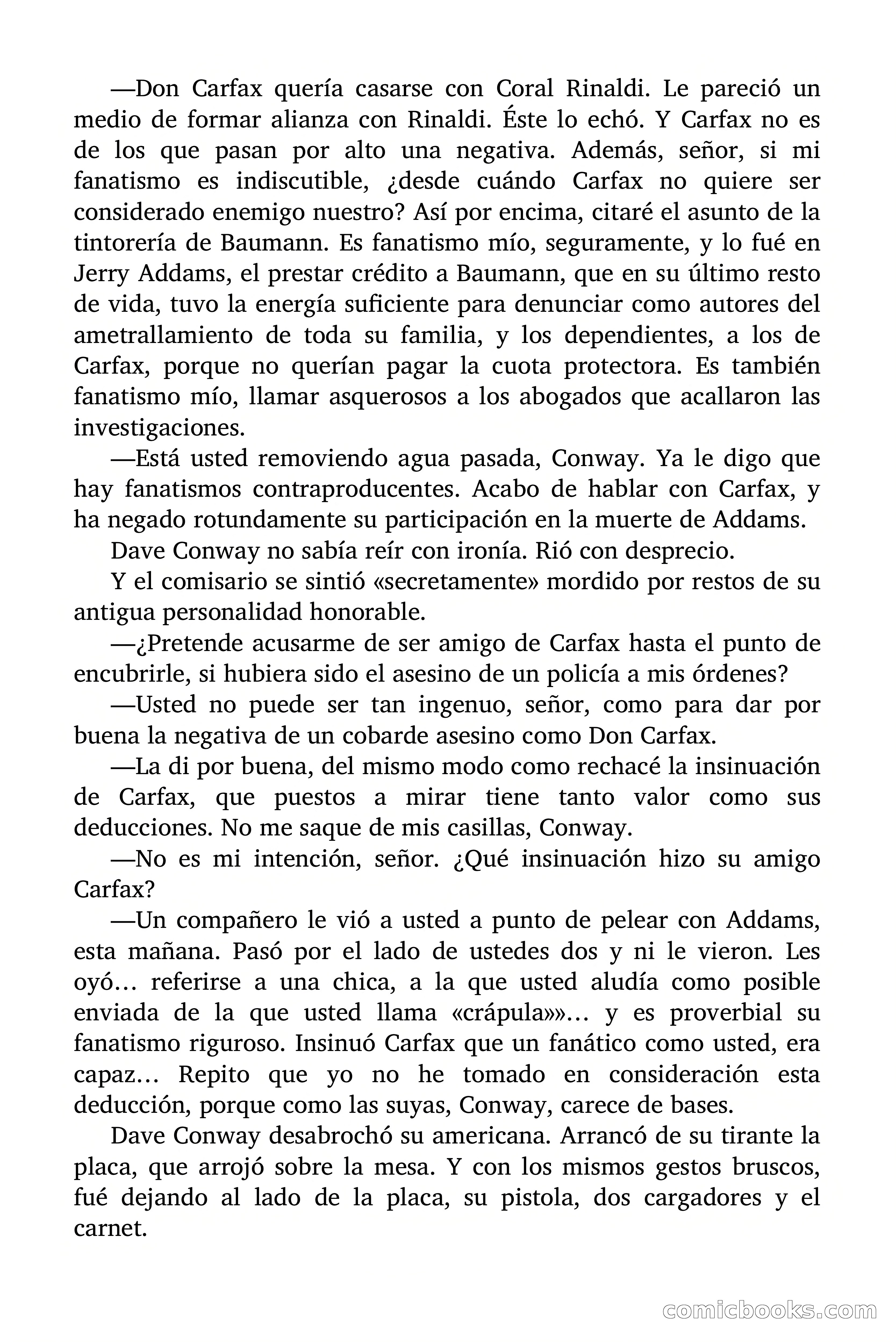 Detective Magazine: Los Gángsters Investigan — page 38 of 101