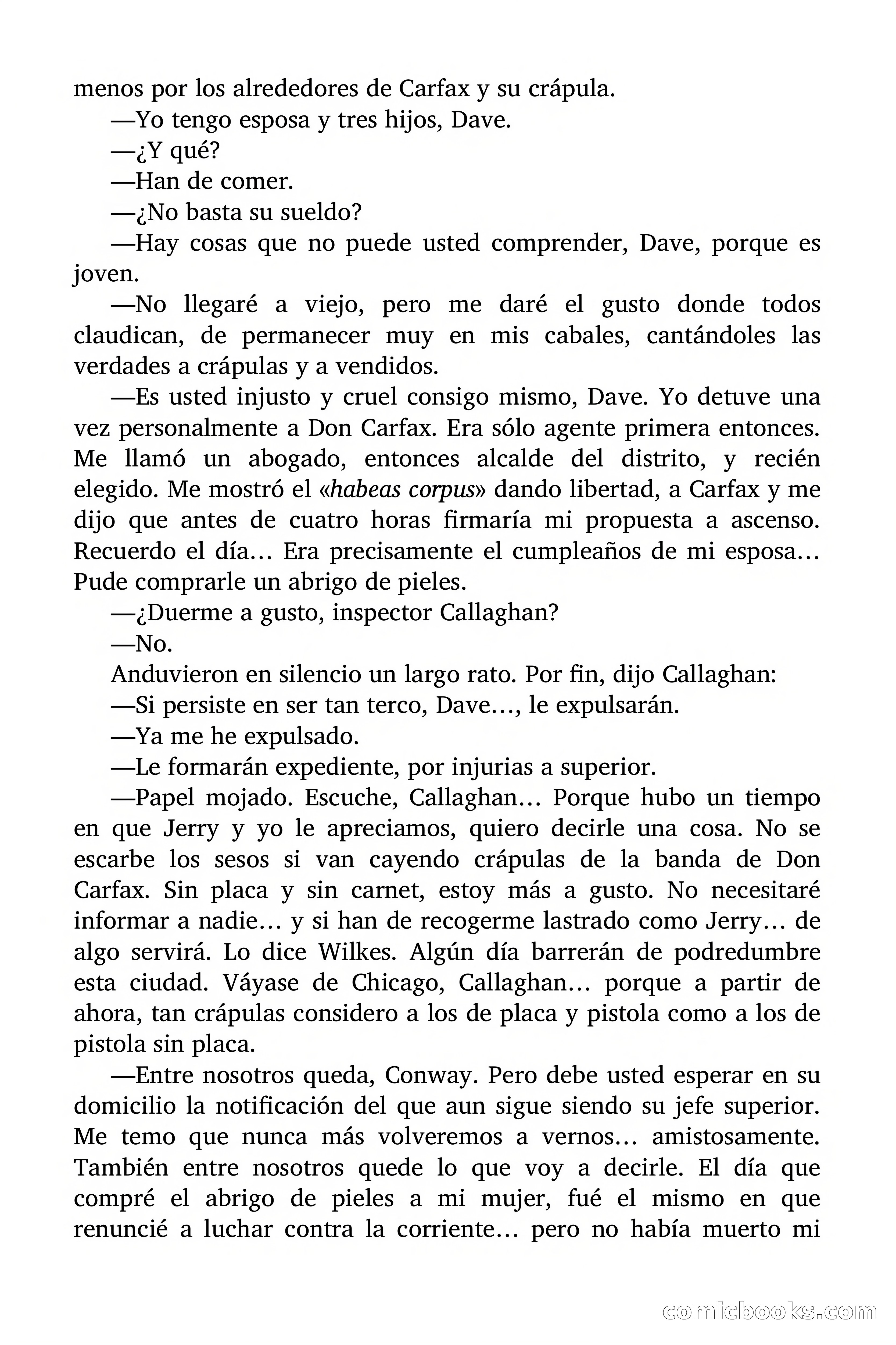 Detective Magazine: Los Gángsters Investigan — page 40 of 101
