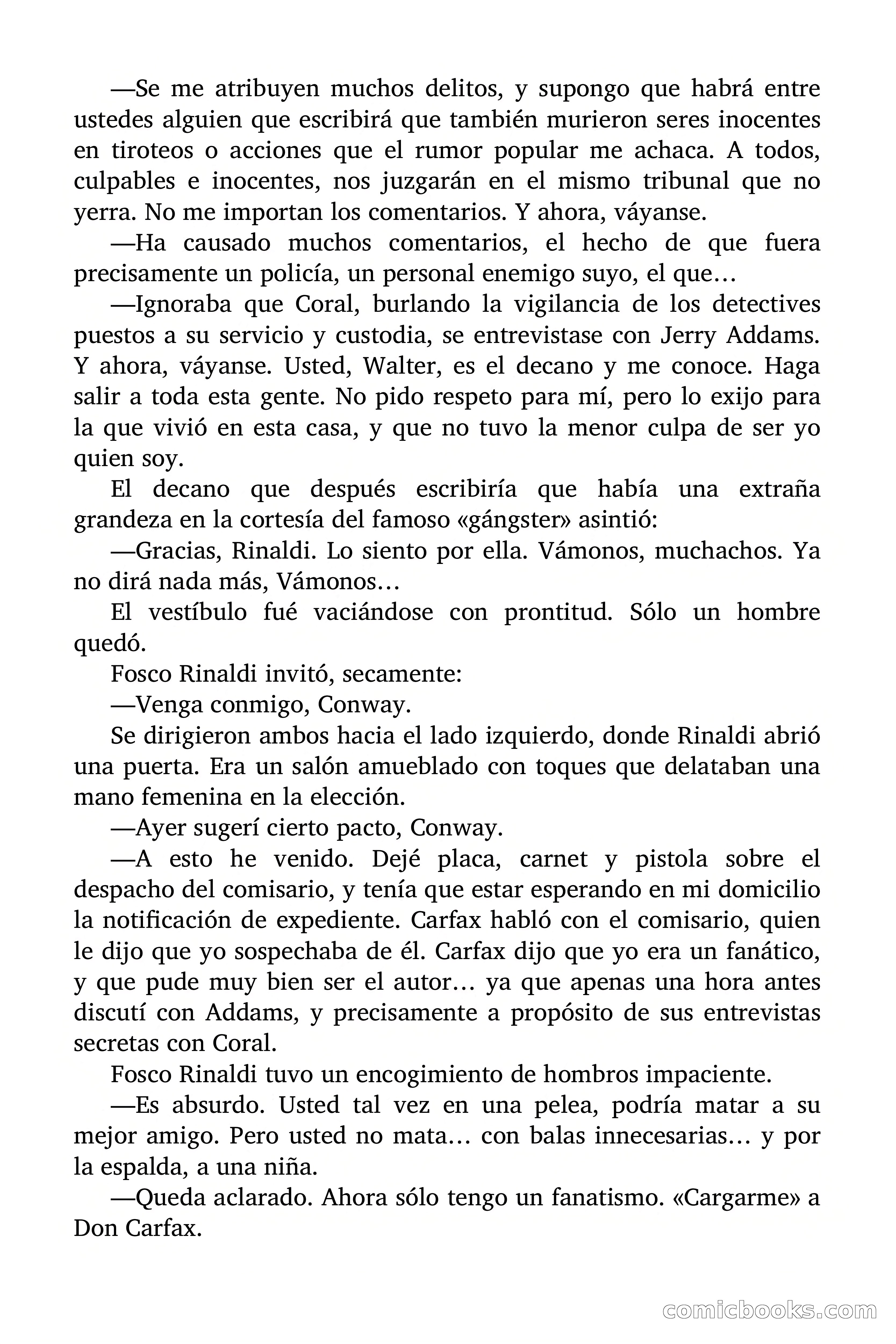 Detective Magazine: Los Gángsters Investigan — page 47 of 101