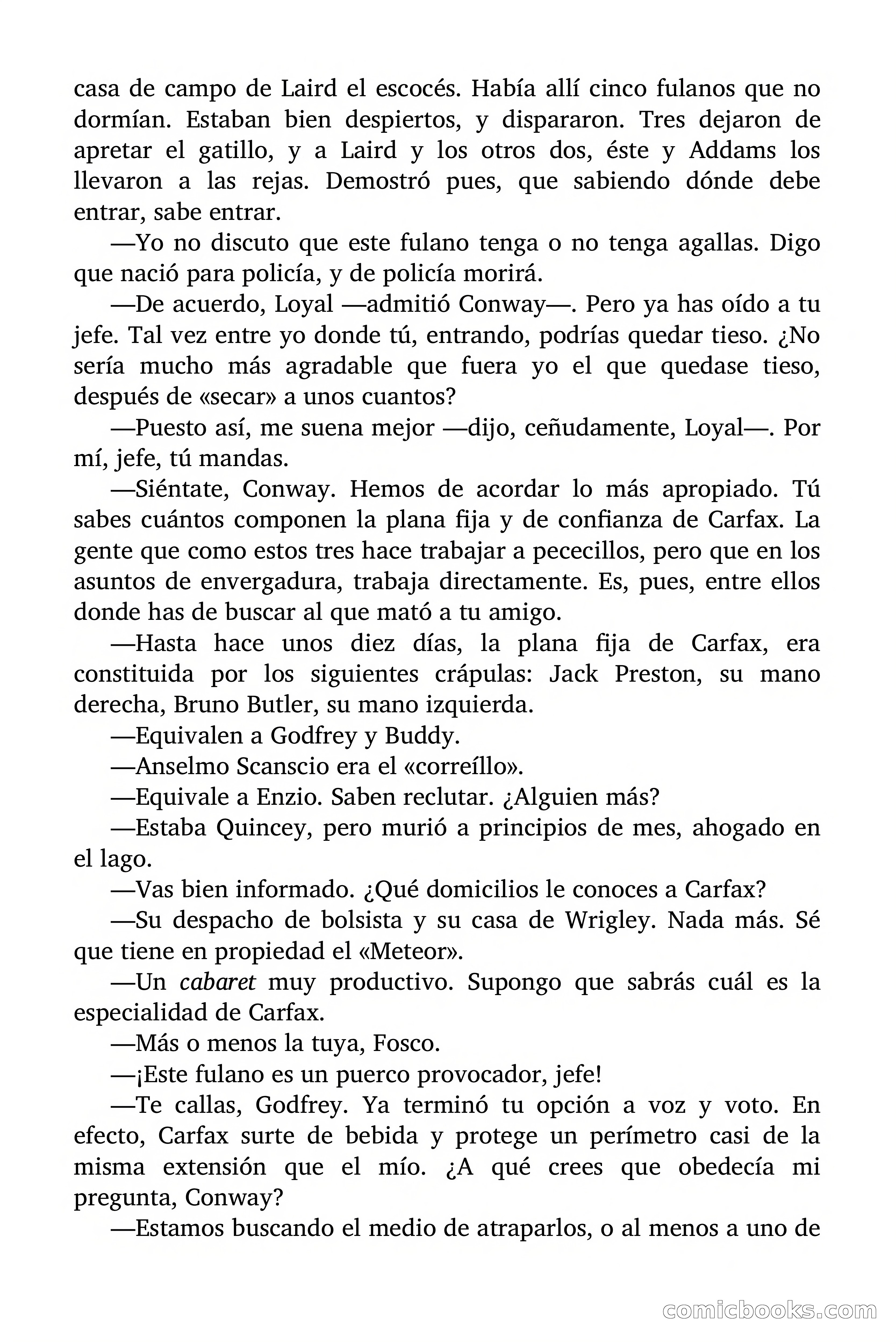 Detective Magazine: Los Gángsters Investigan — page 49 of 101