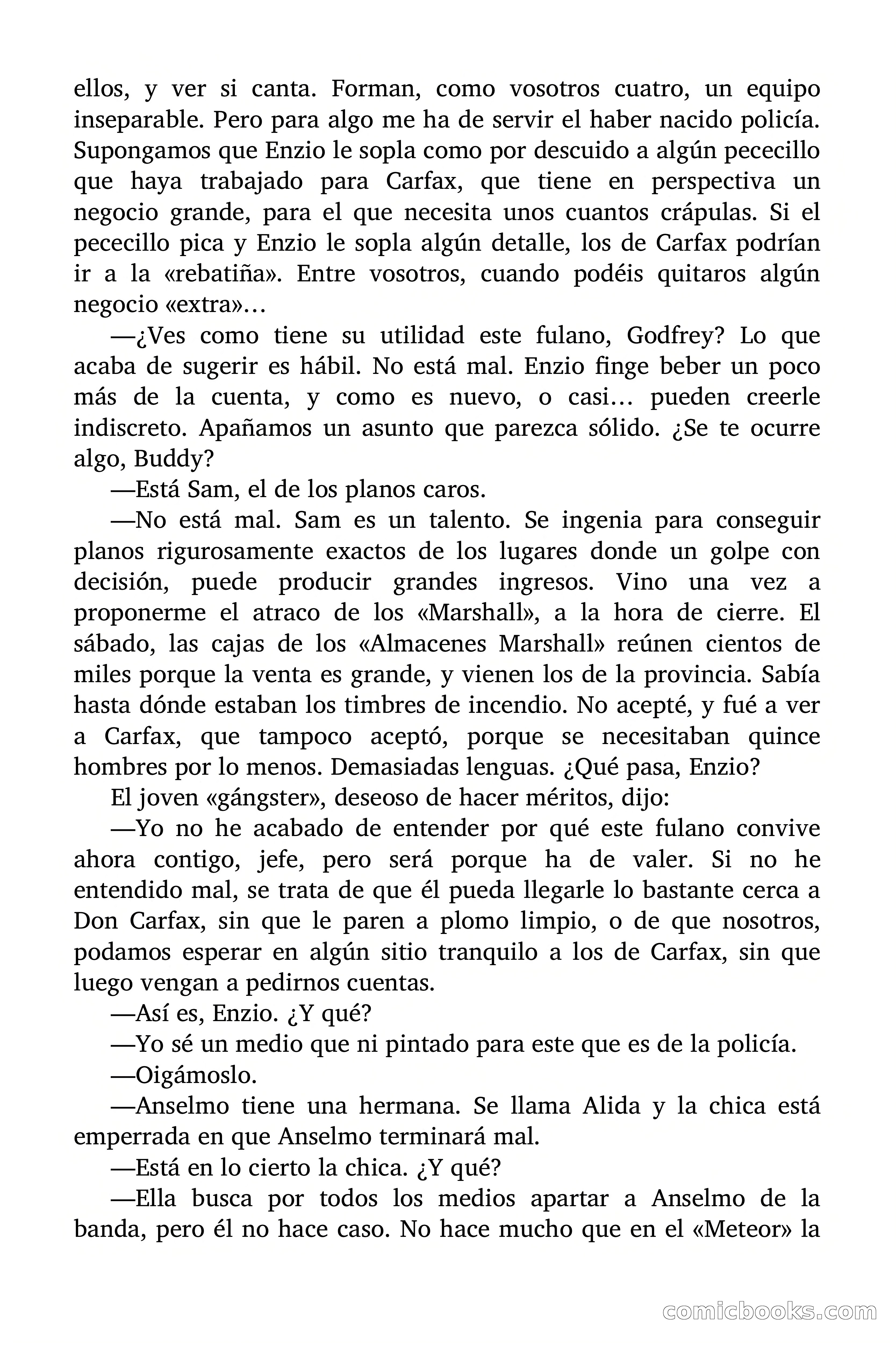 Detective Magazine: Los Gángsters Investigan — page 50 of 101