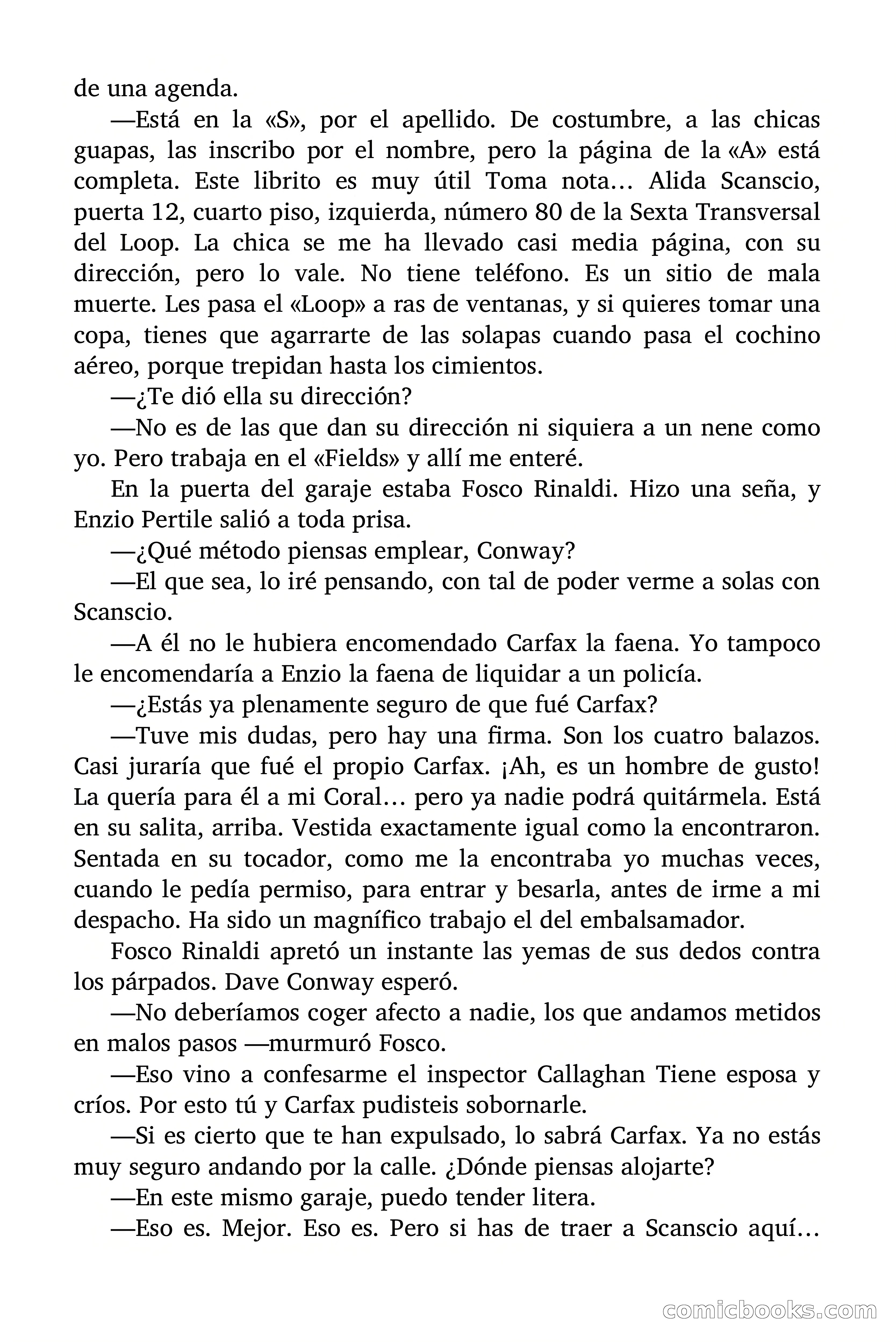 Detective Magazine: Los Gángsters Investigan — page 52 of 101