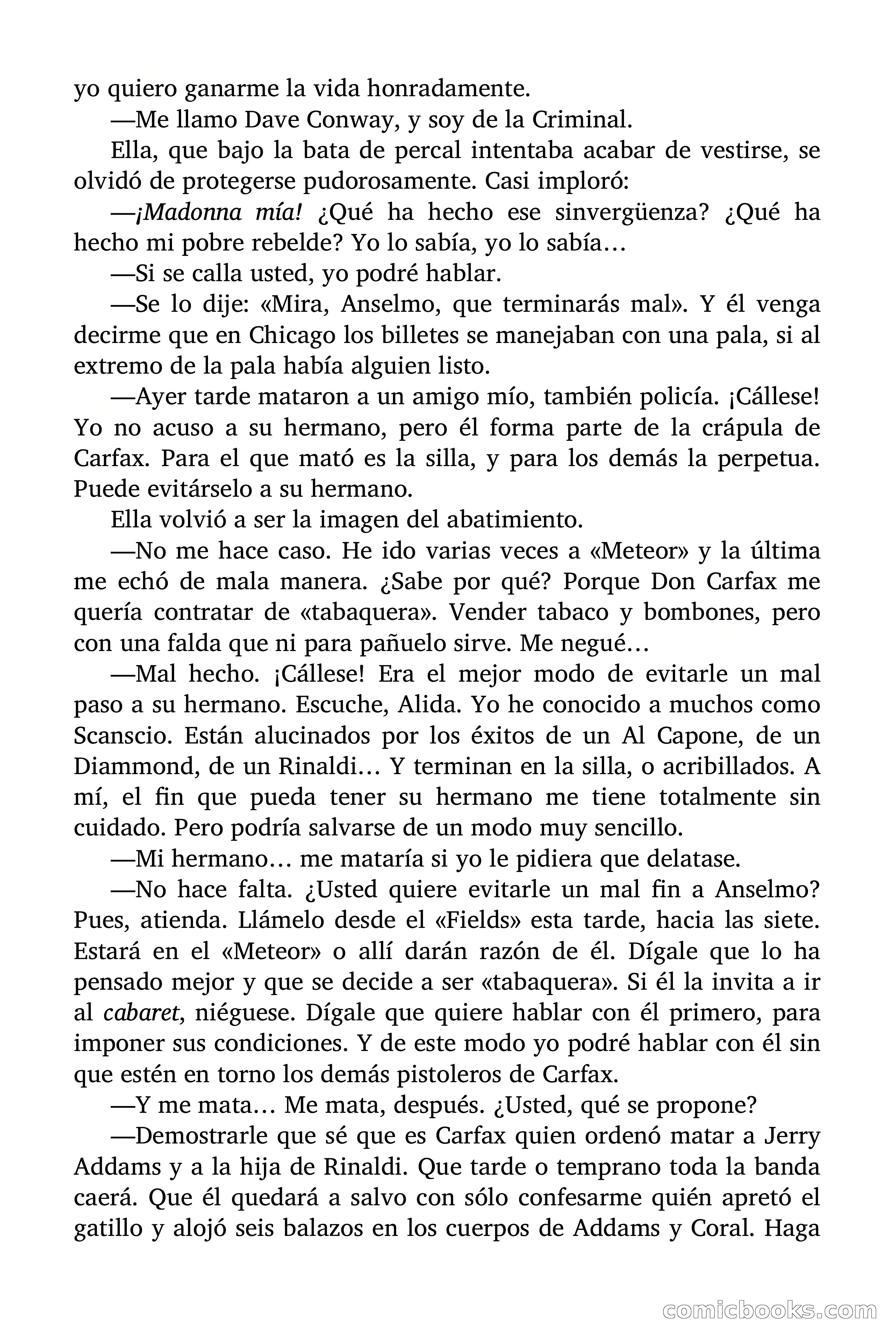 Detective Magazine: Los Gángsters Investigan — page 57 of 101