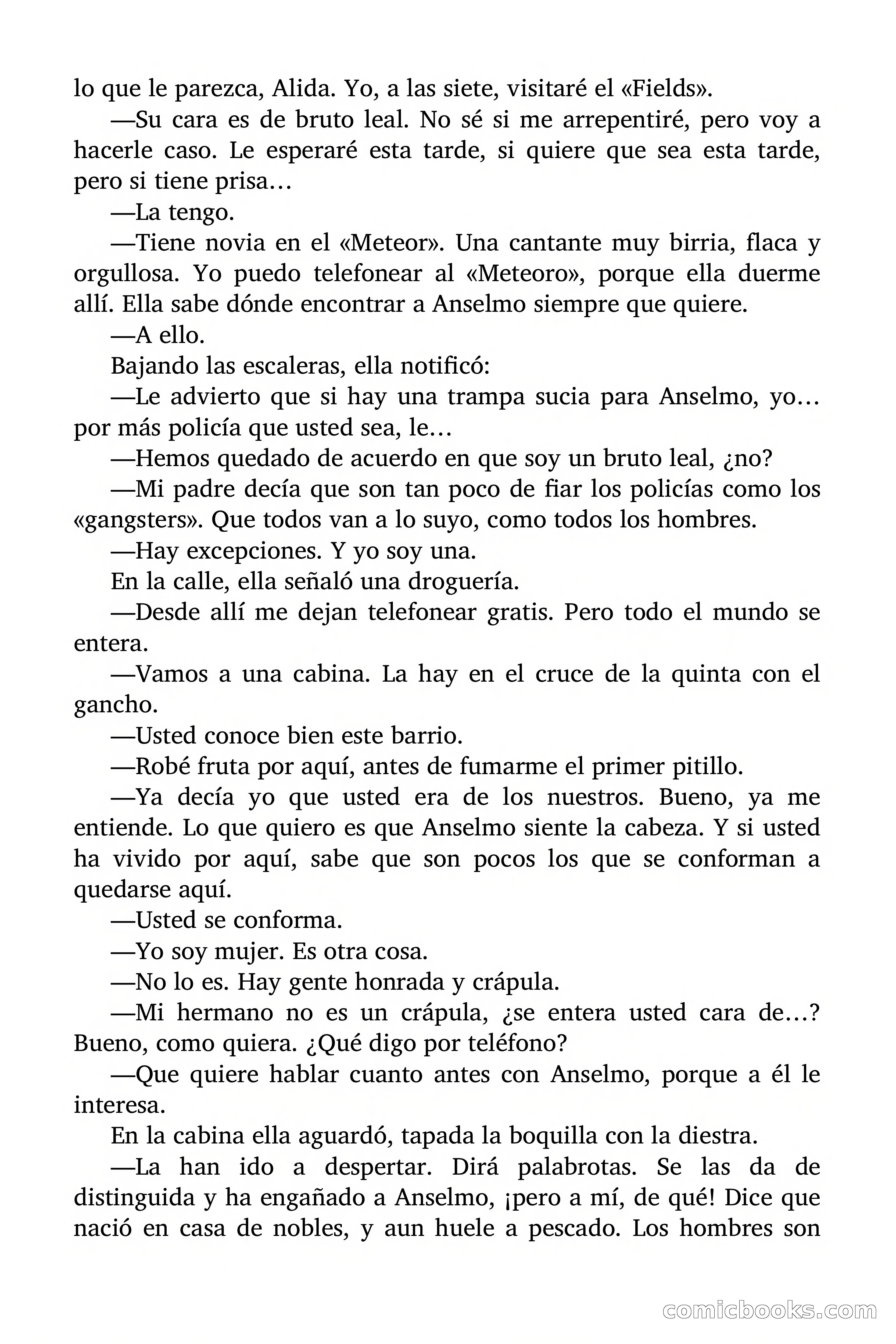 Detective Magazine: Los Gángsters Investigan — page 58 of 101