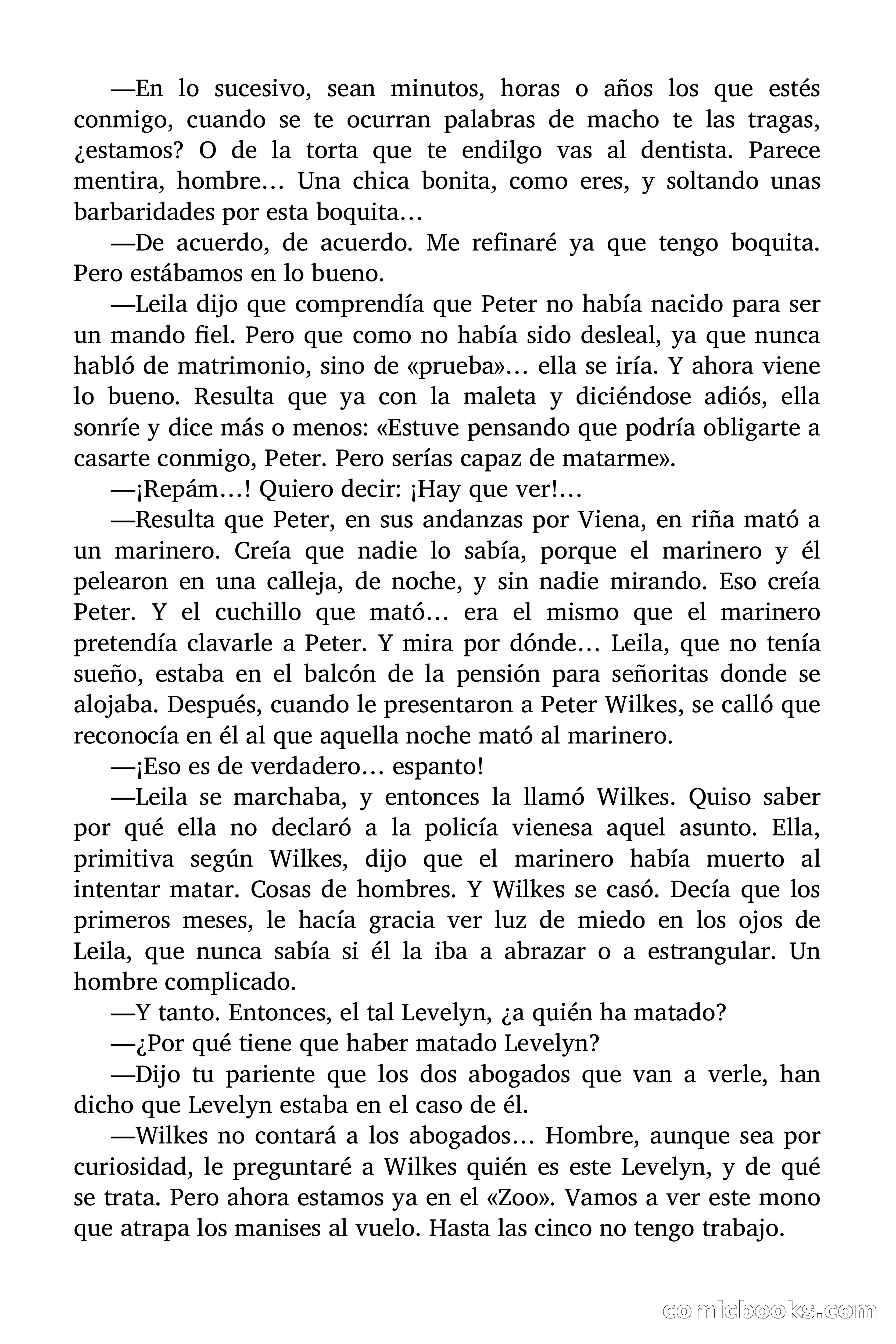 Detective Magazine: Los Gángsters Investigan — page 71 of 101
