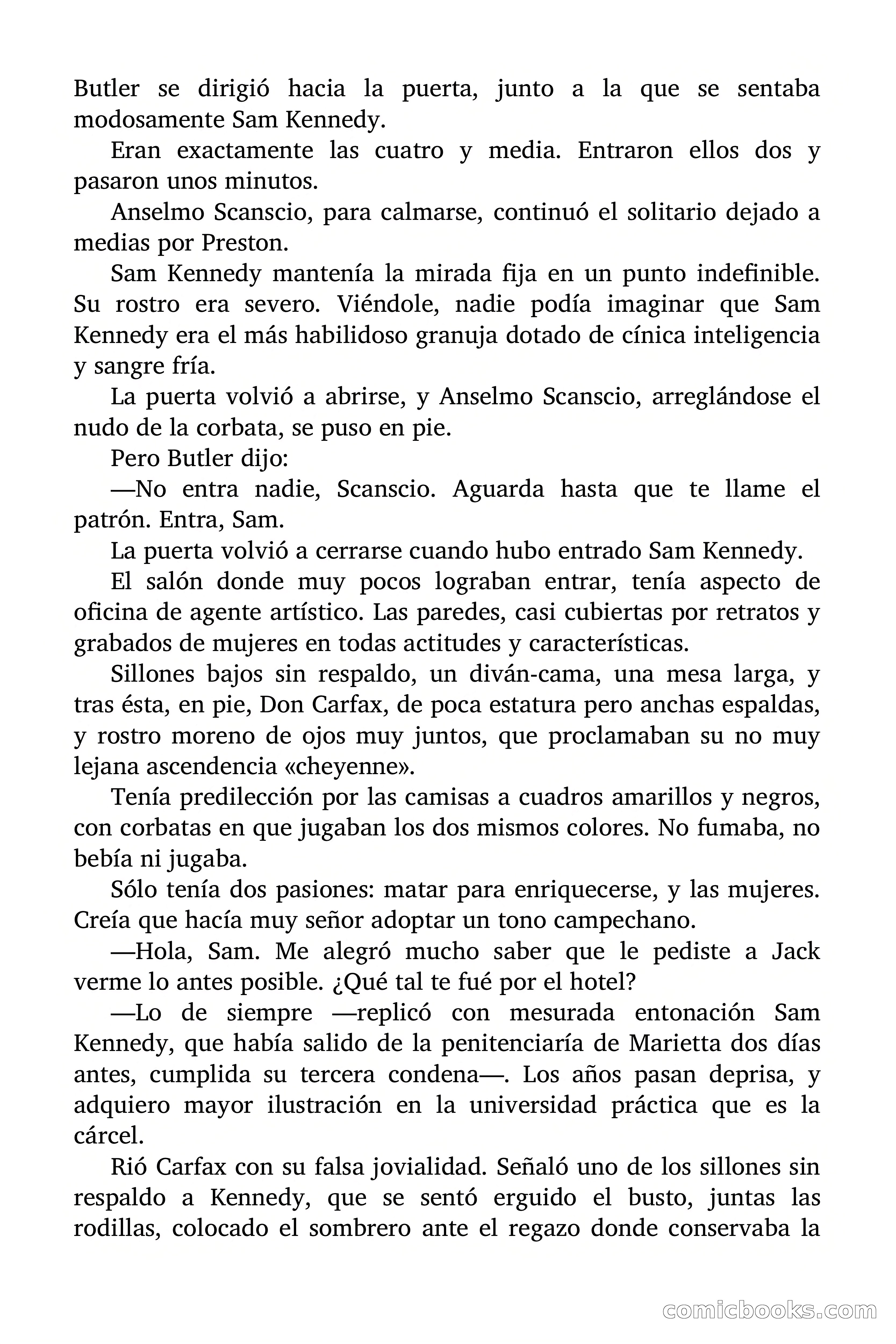 Detective Magazine: Los Gángsters Investigan — page 73 of 101