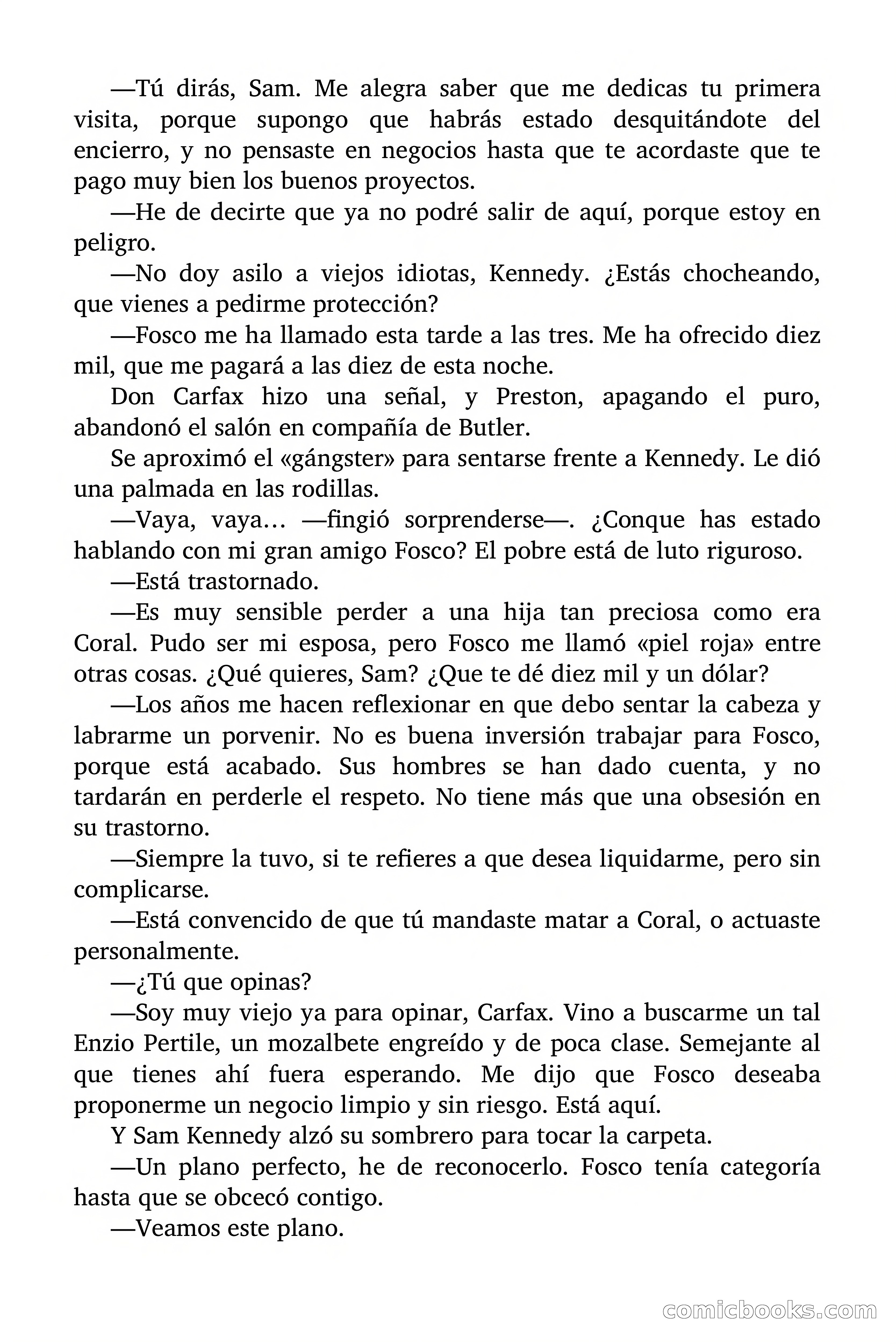 Detective Magazine: Los Gángsters Investigan — page 75 of 101