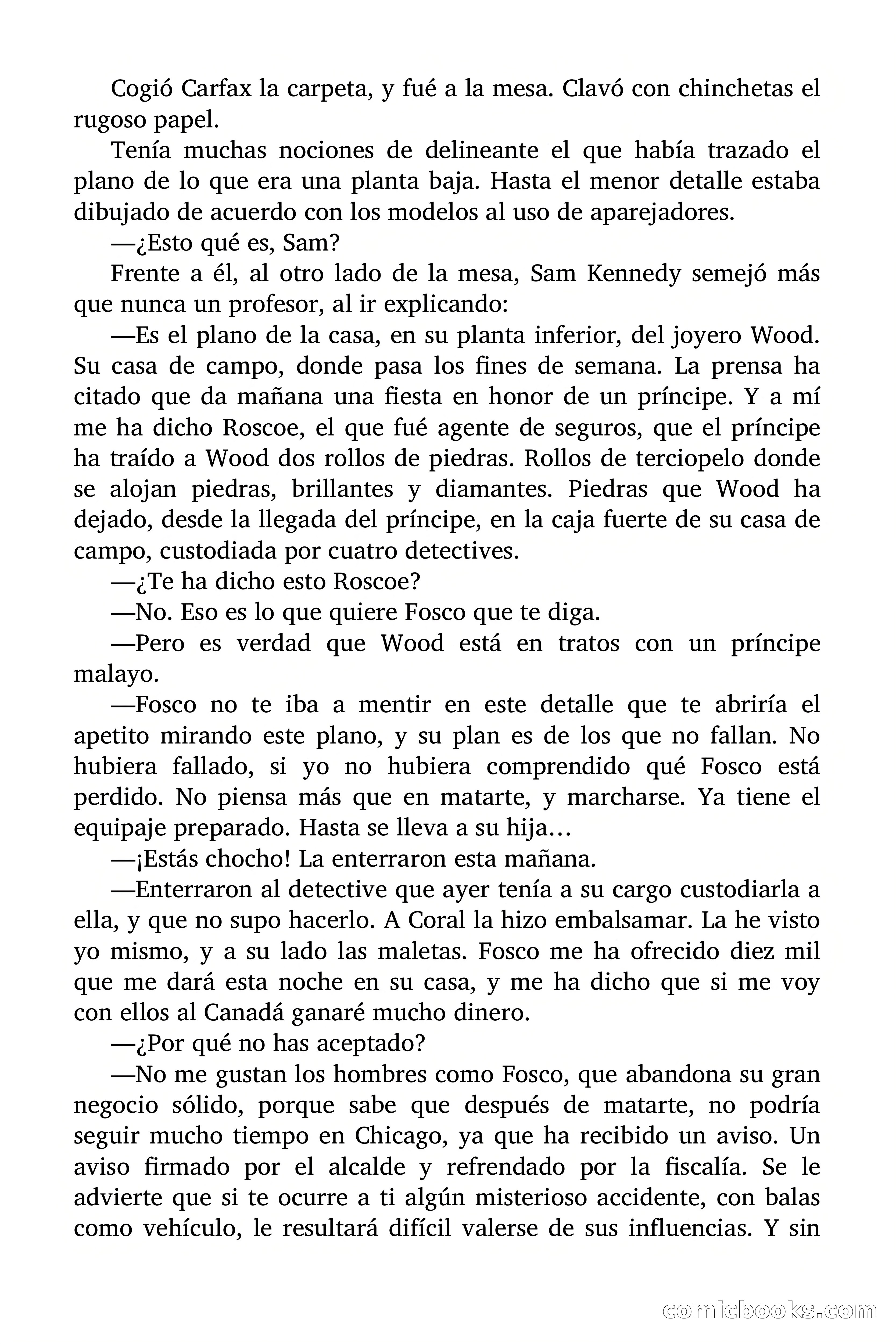 Detective Magazine: Los Gángsters Investigan — page 76 of 101