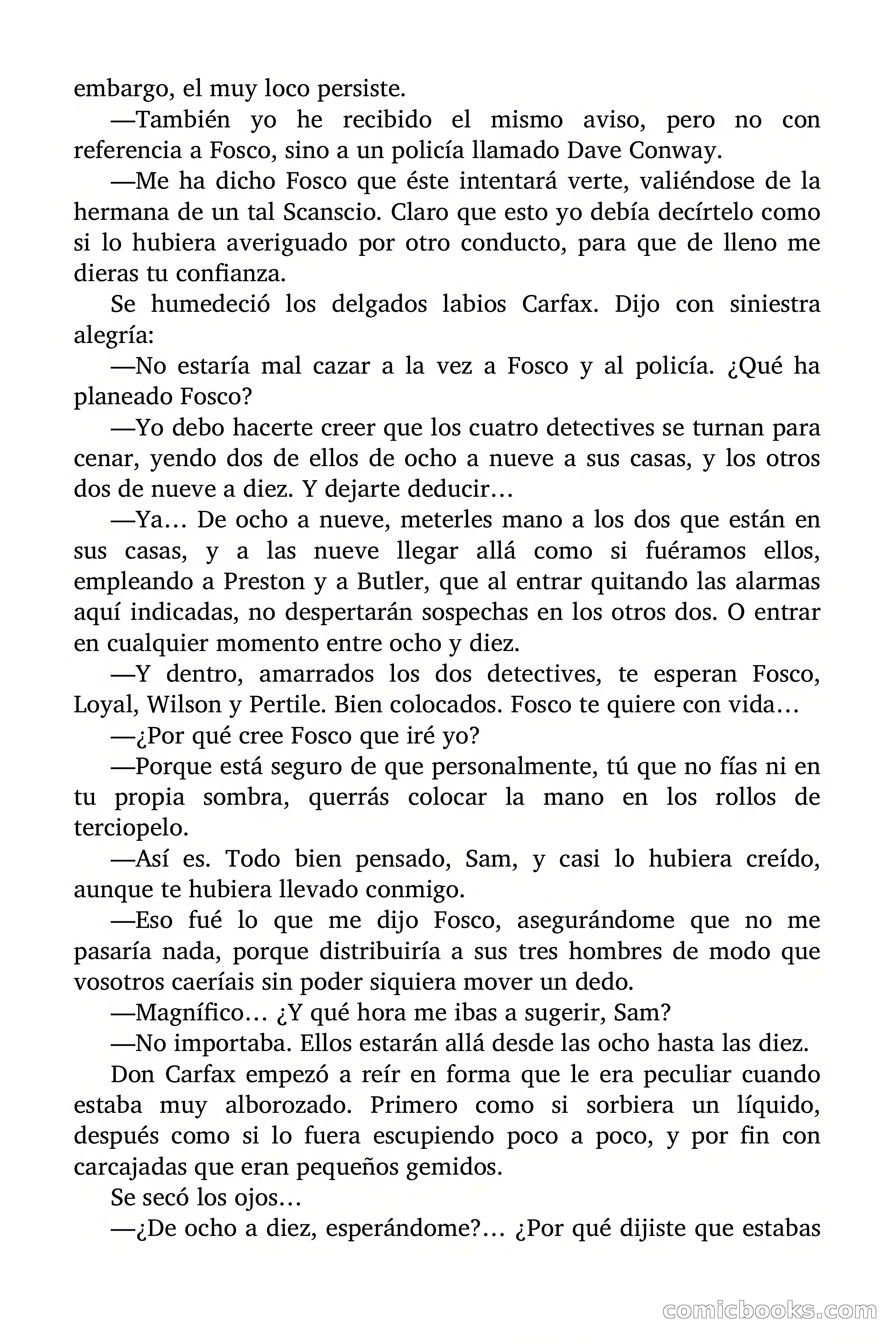 Detective Magazine: Los Gángsters Investigan — page 77 of 101