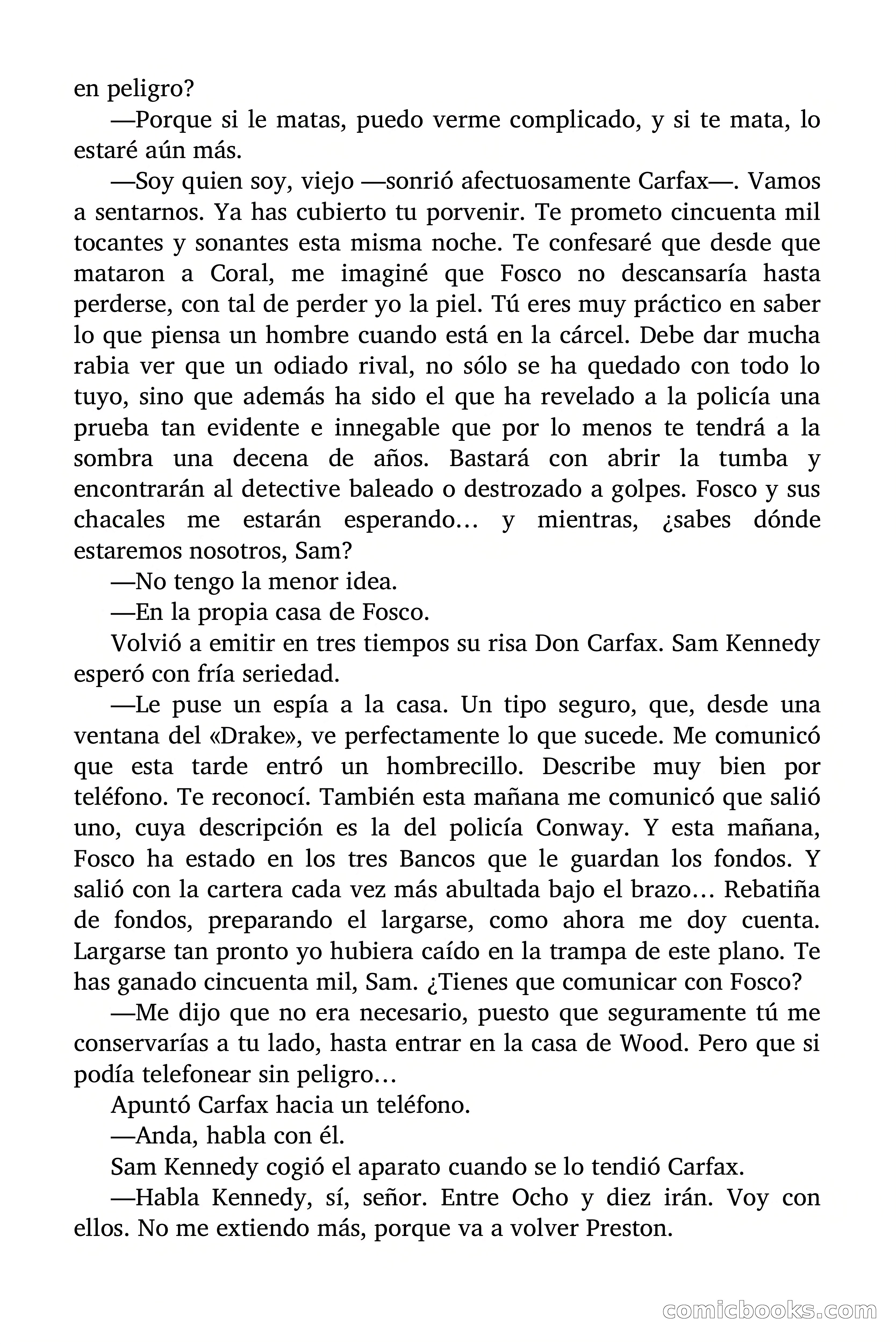 Detective Magazine: Los Gángsters Investigan — page 78 of 101