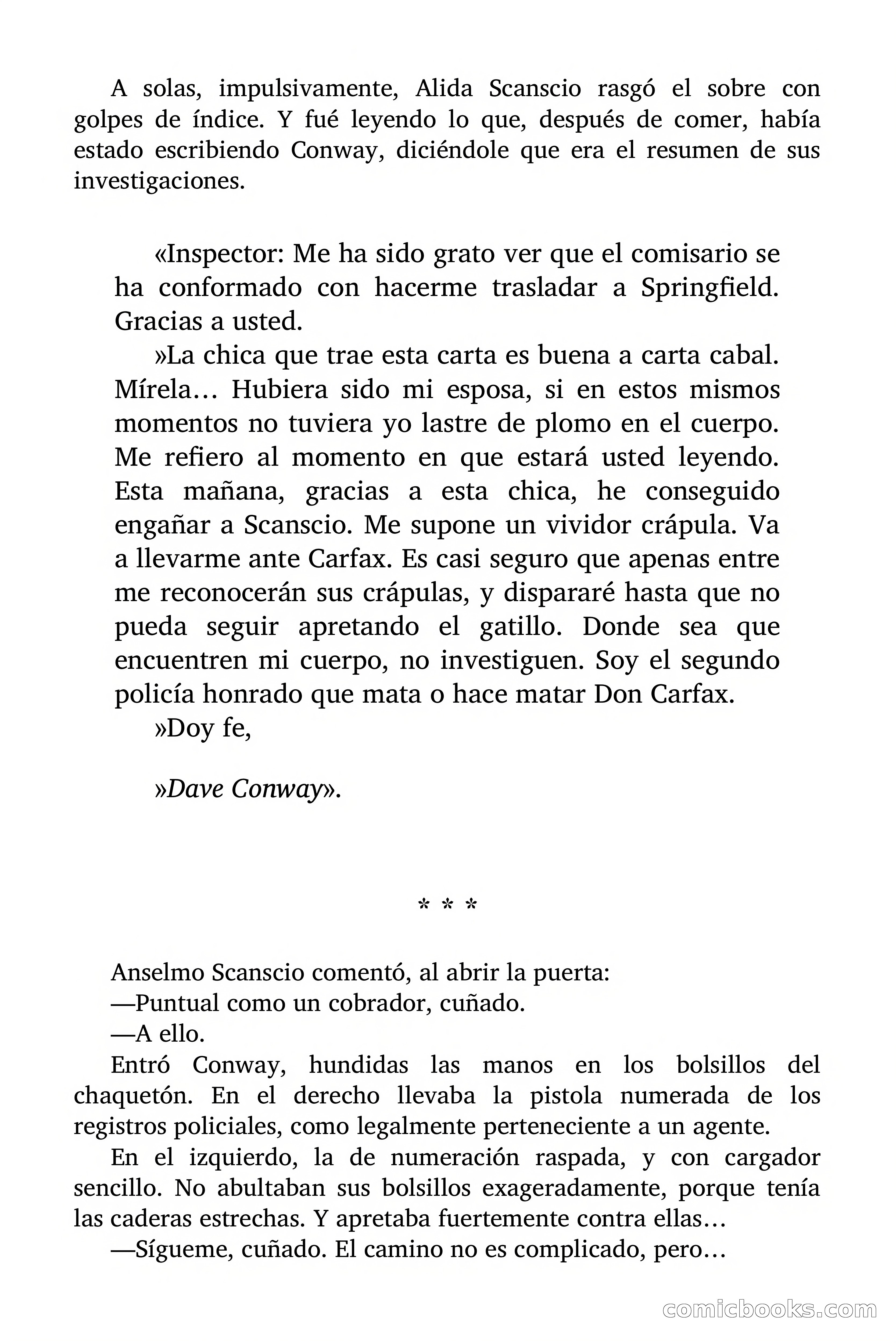 Detective Magazine: Los Gángsters Investigan — page 80 of 101