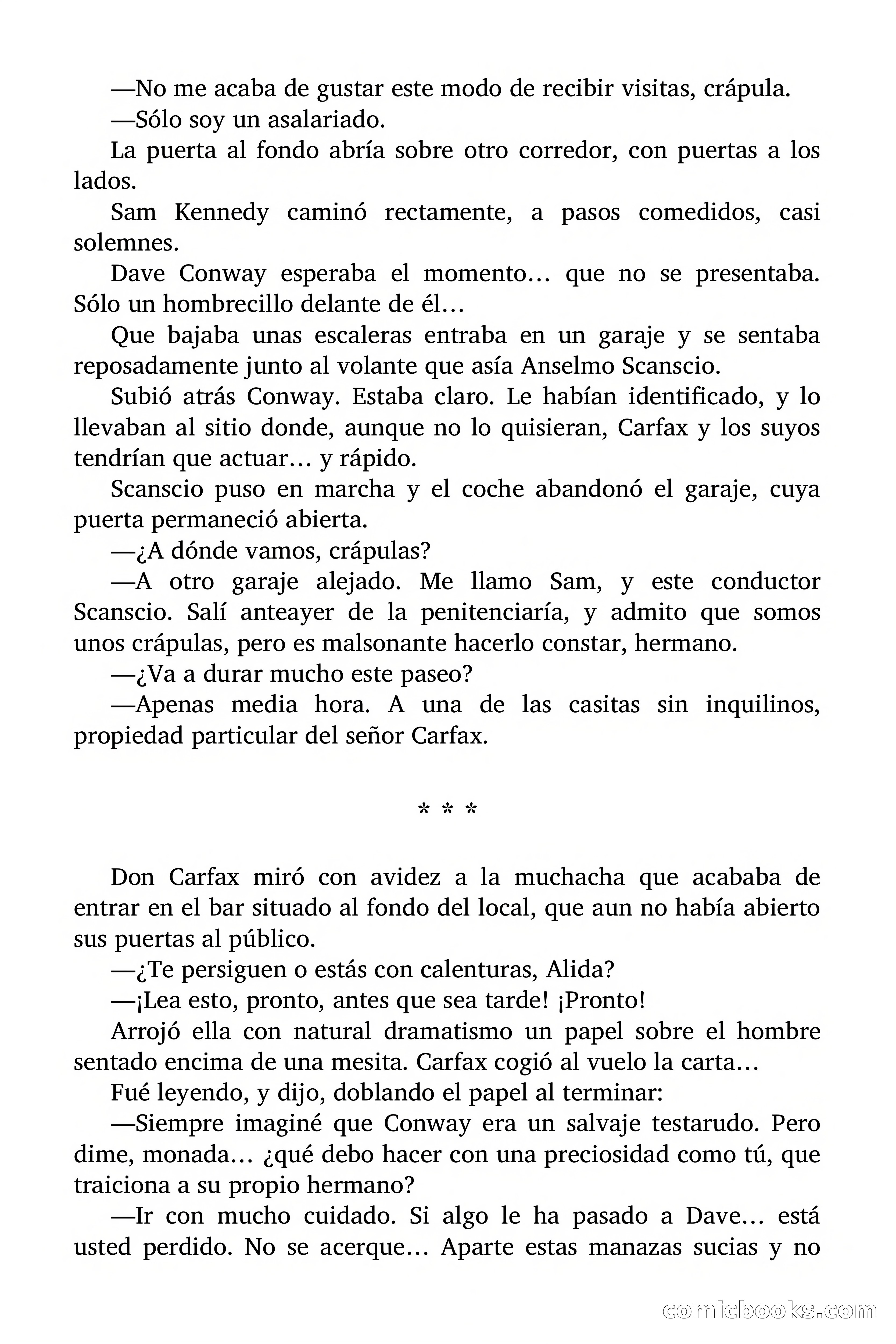 Detective Magazine: Los Gángsters Investigan — page 84 of 101