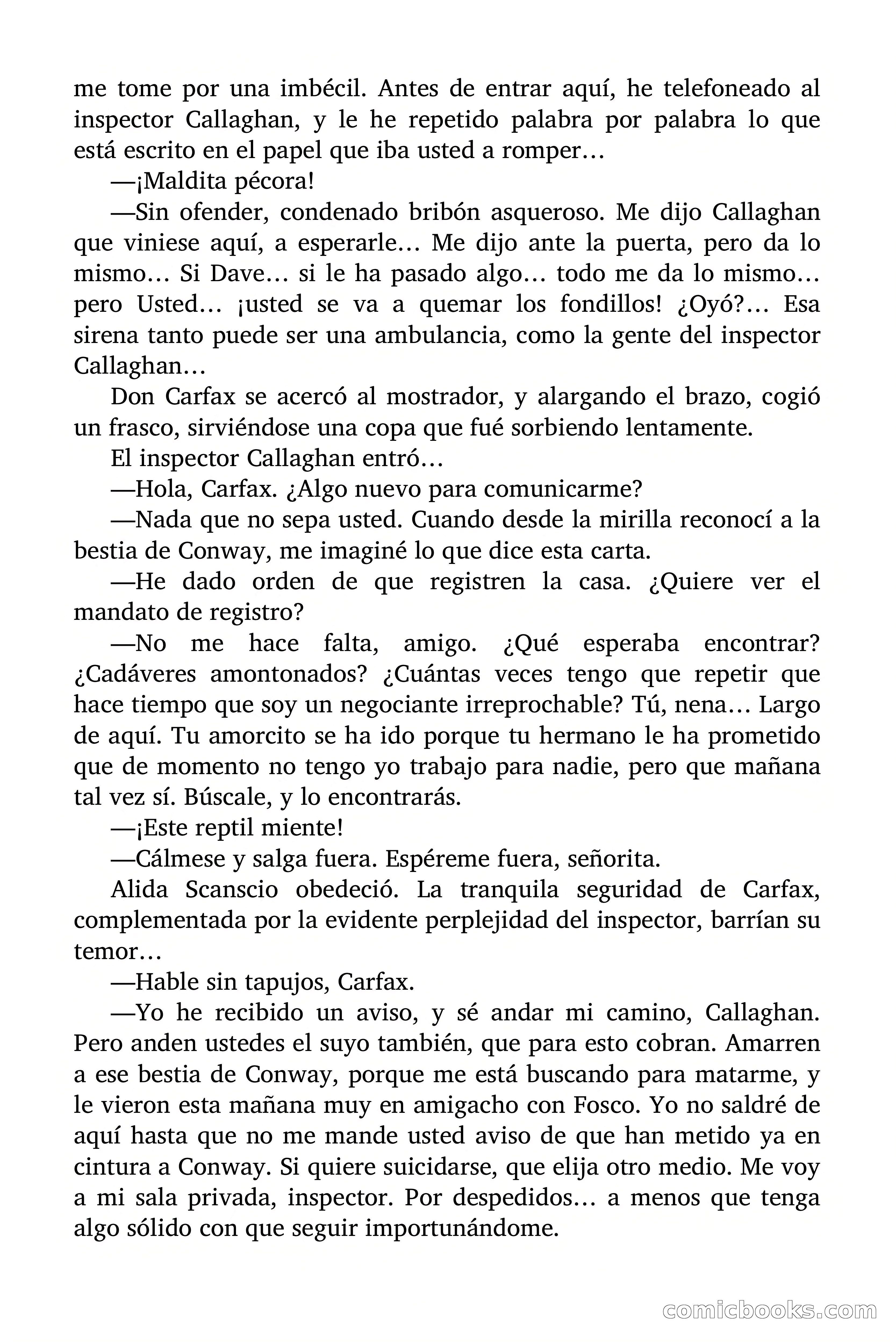 Detective Magazine: Los Gángsters Investigan — page 85 of 101