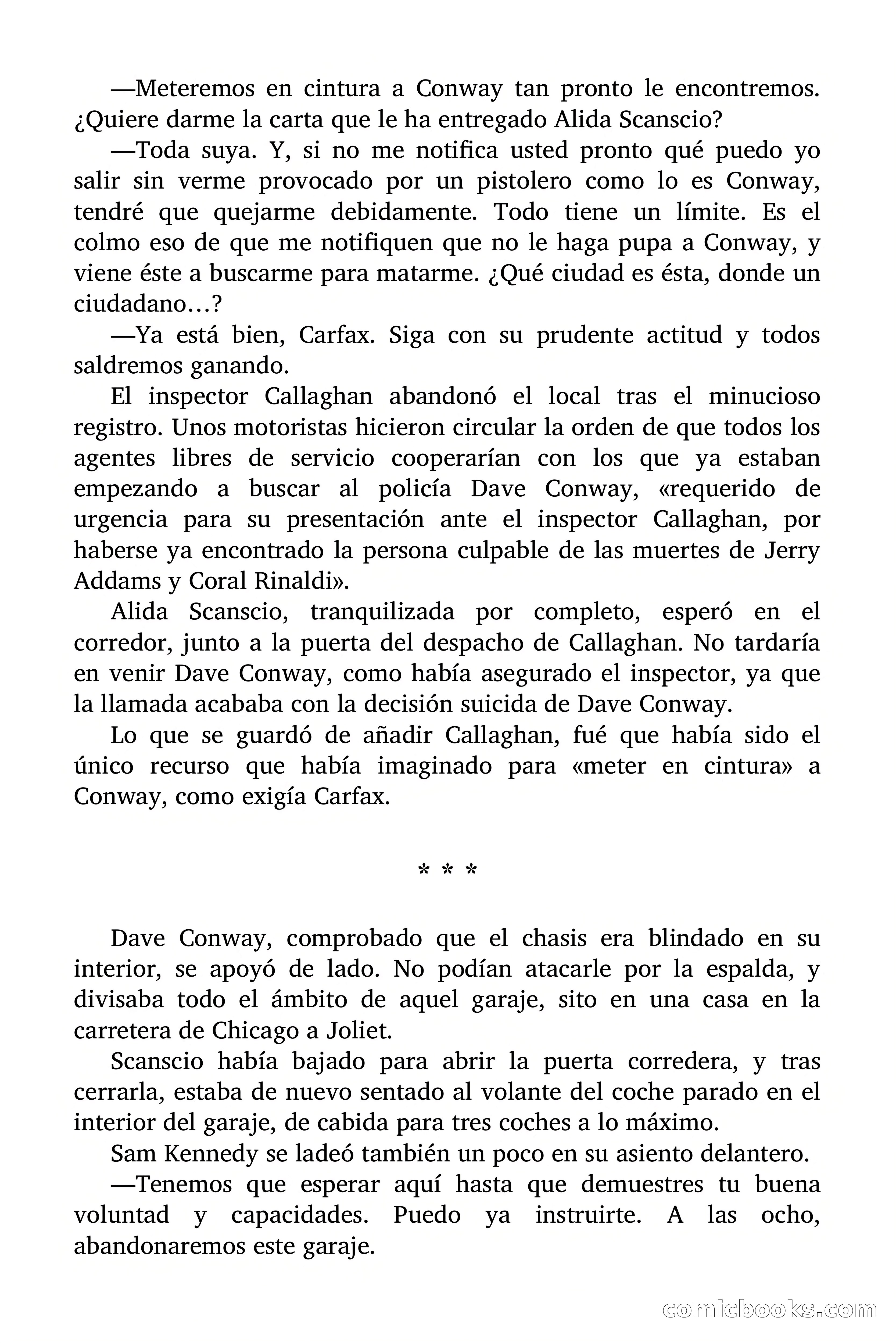 Detective Magazine: Los Gángsters Investigan — page 86 of 101