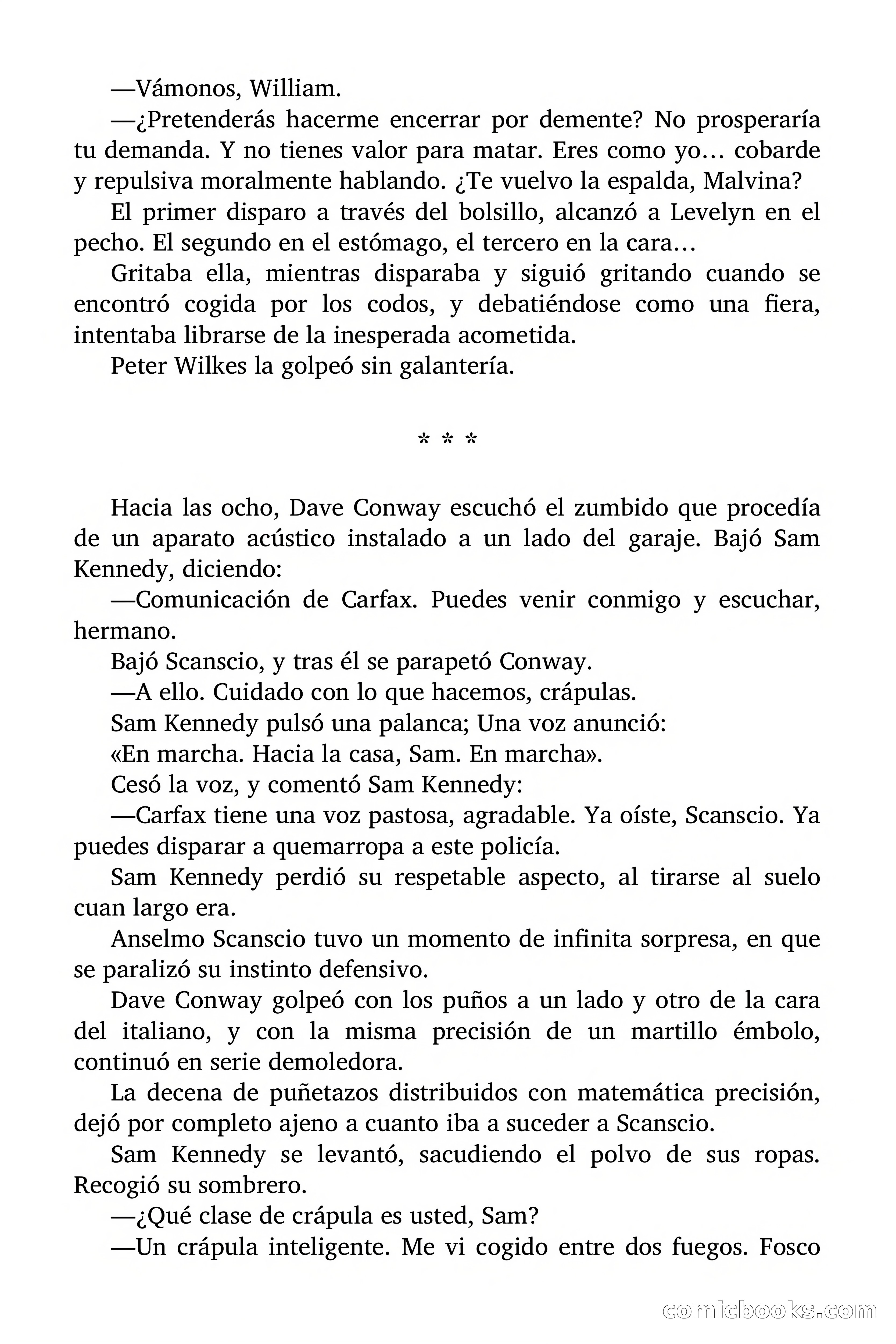 Detective Magazine: Los Gángsters Investigan — page 92 of 101