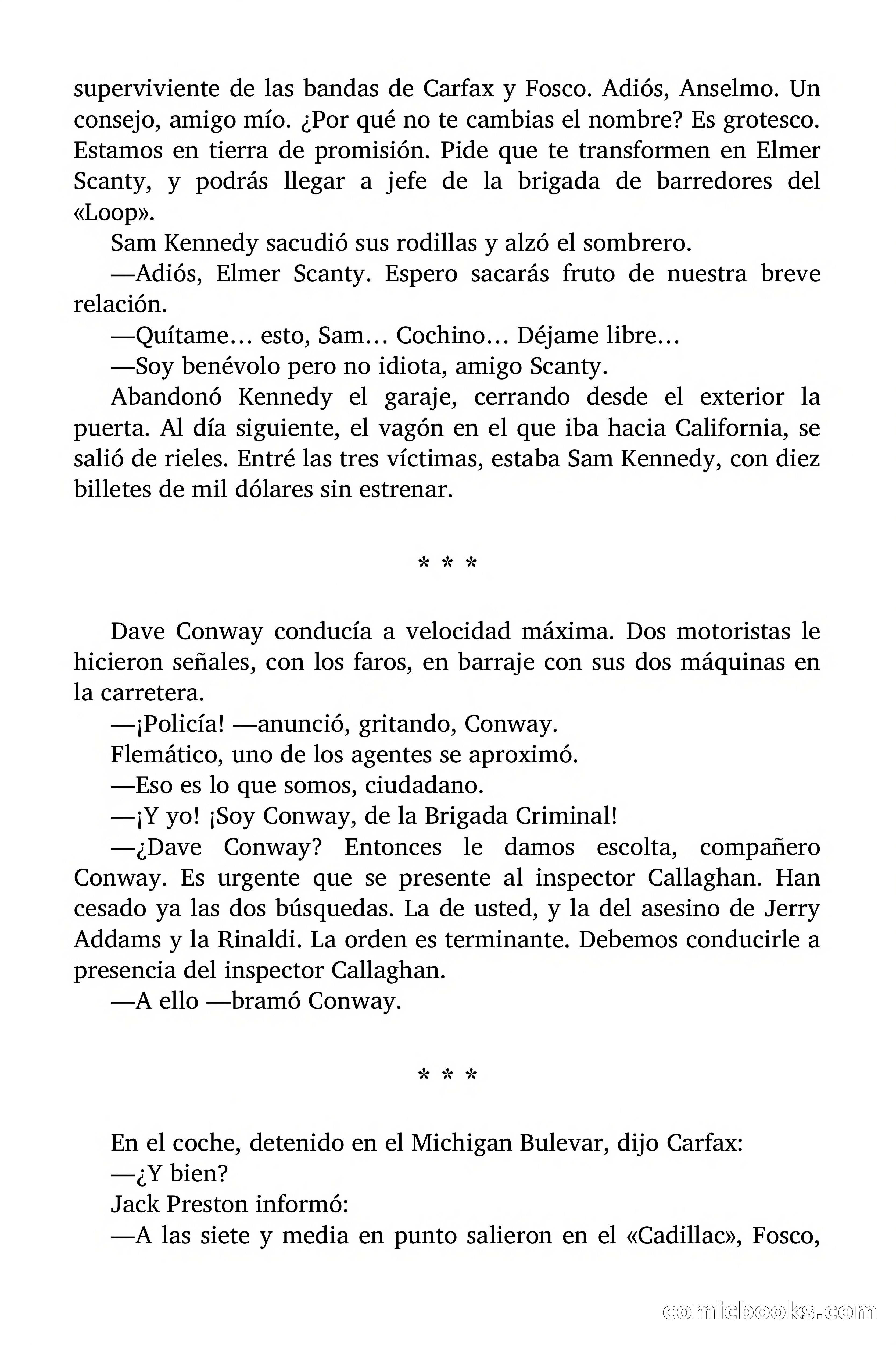 Detective Magazine: Los Gángsters Investigan — page 94 of 101