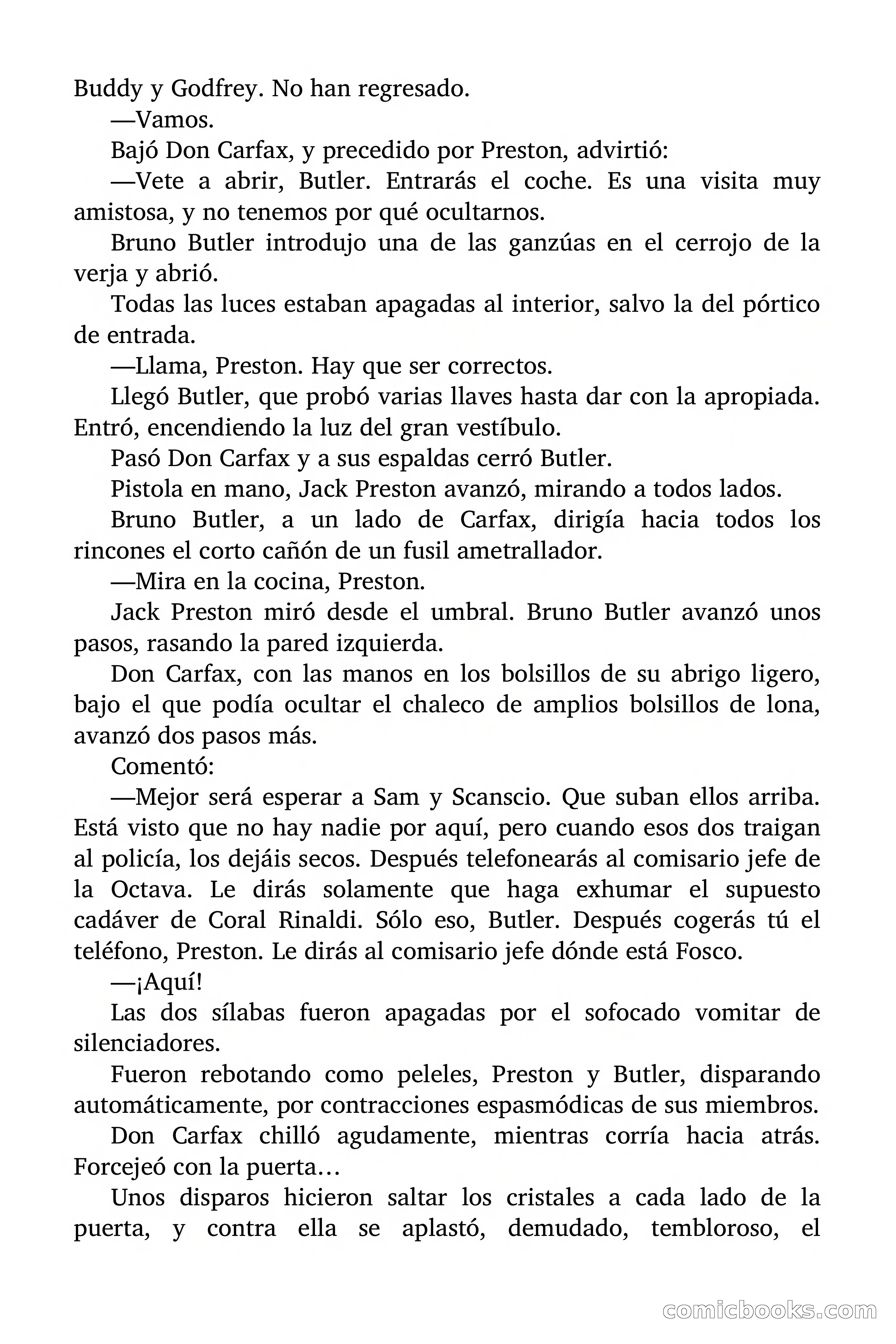 Detective Magazine: Los Gángsters Investigan — page 95 of 101
