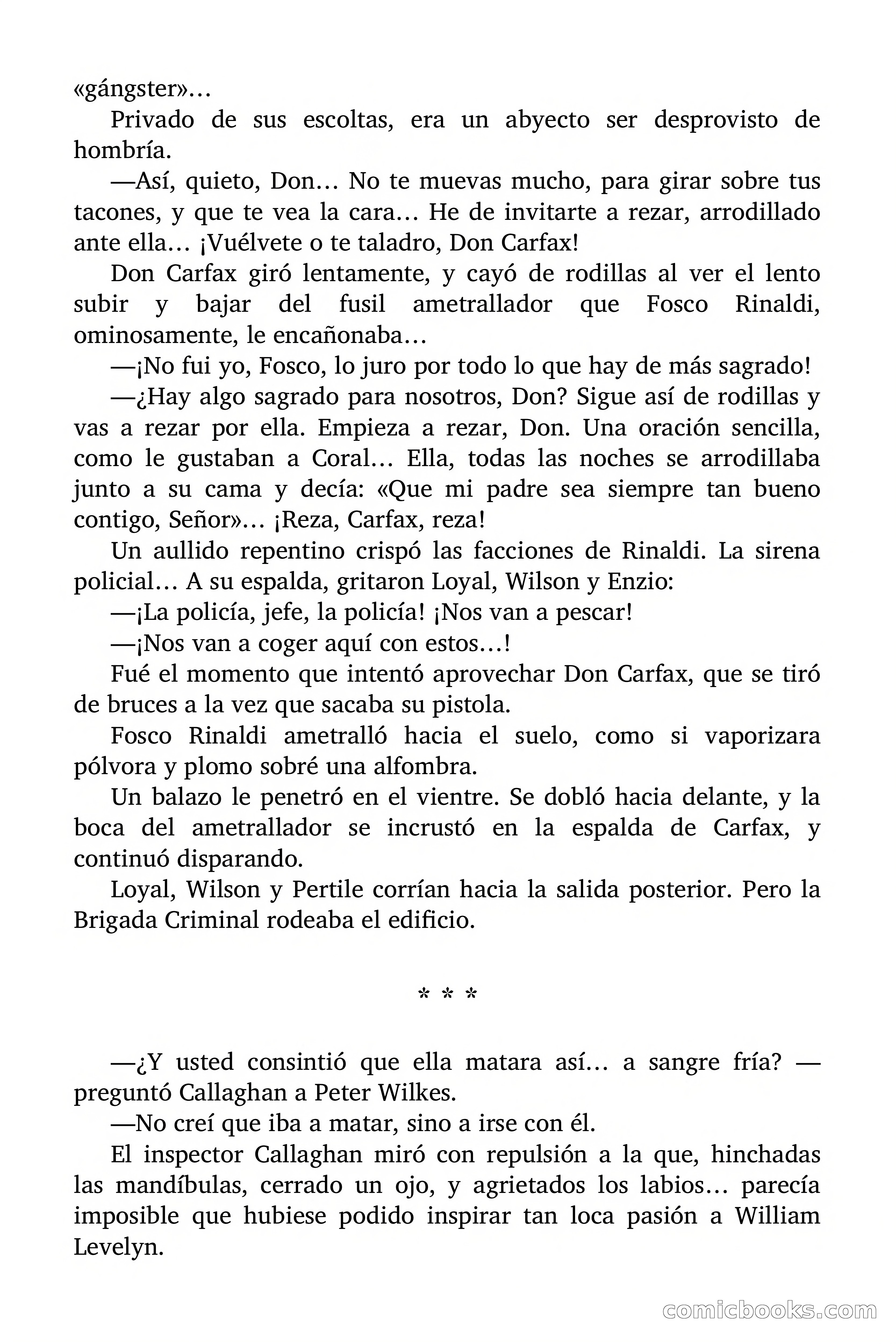 Detective Magazine: Los Gángsters Investigan — page 96 of 101