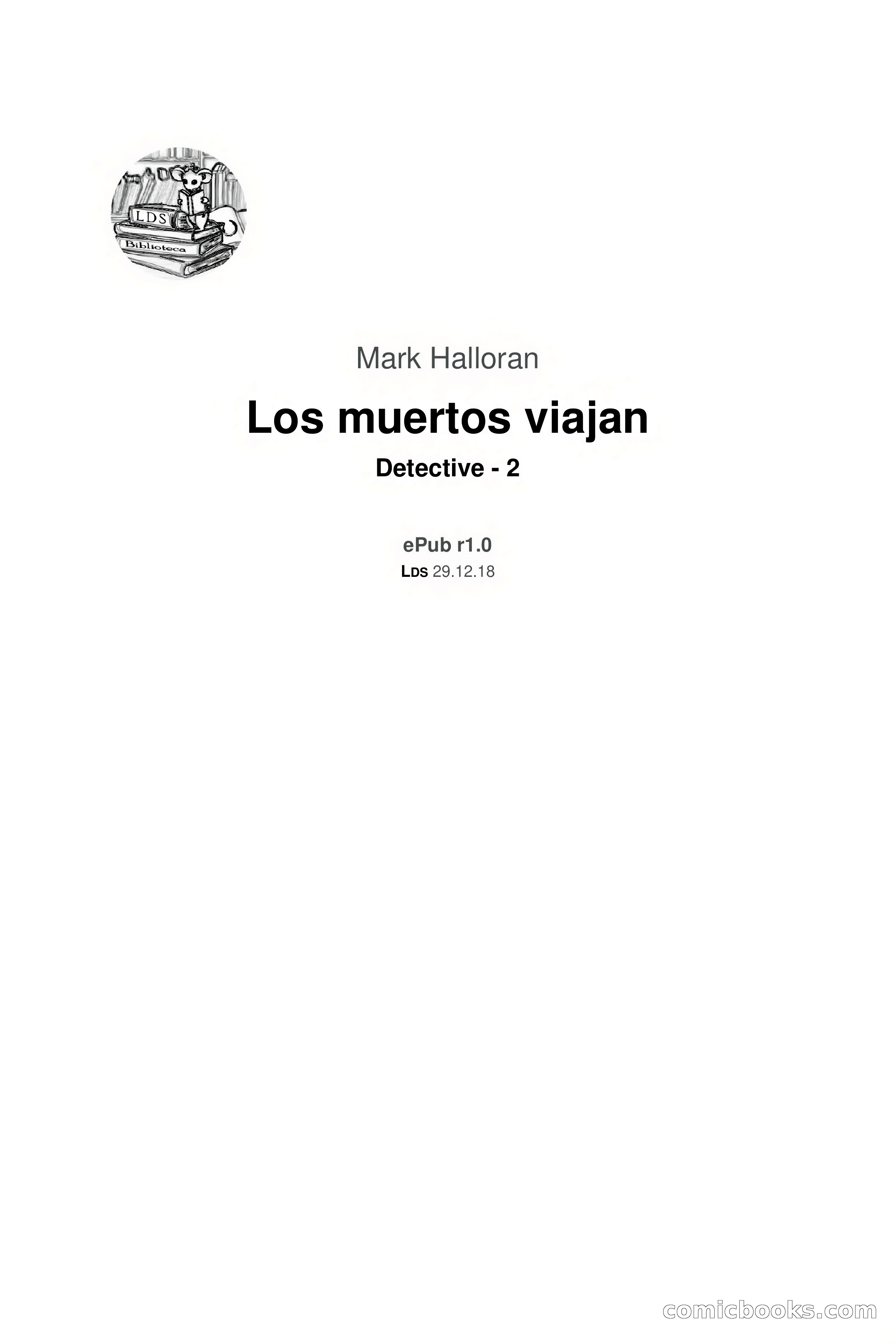 Los muertos viajan — page 3 of 122