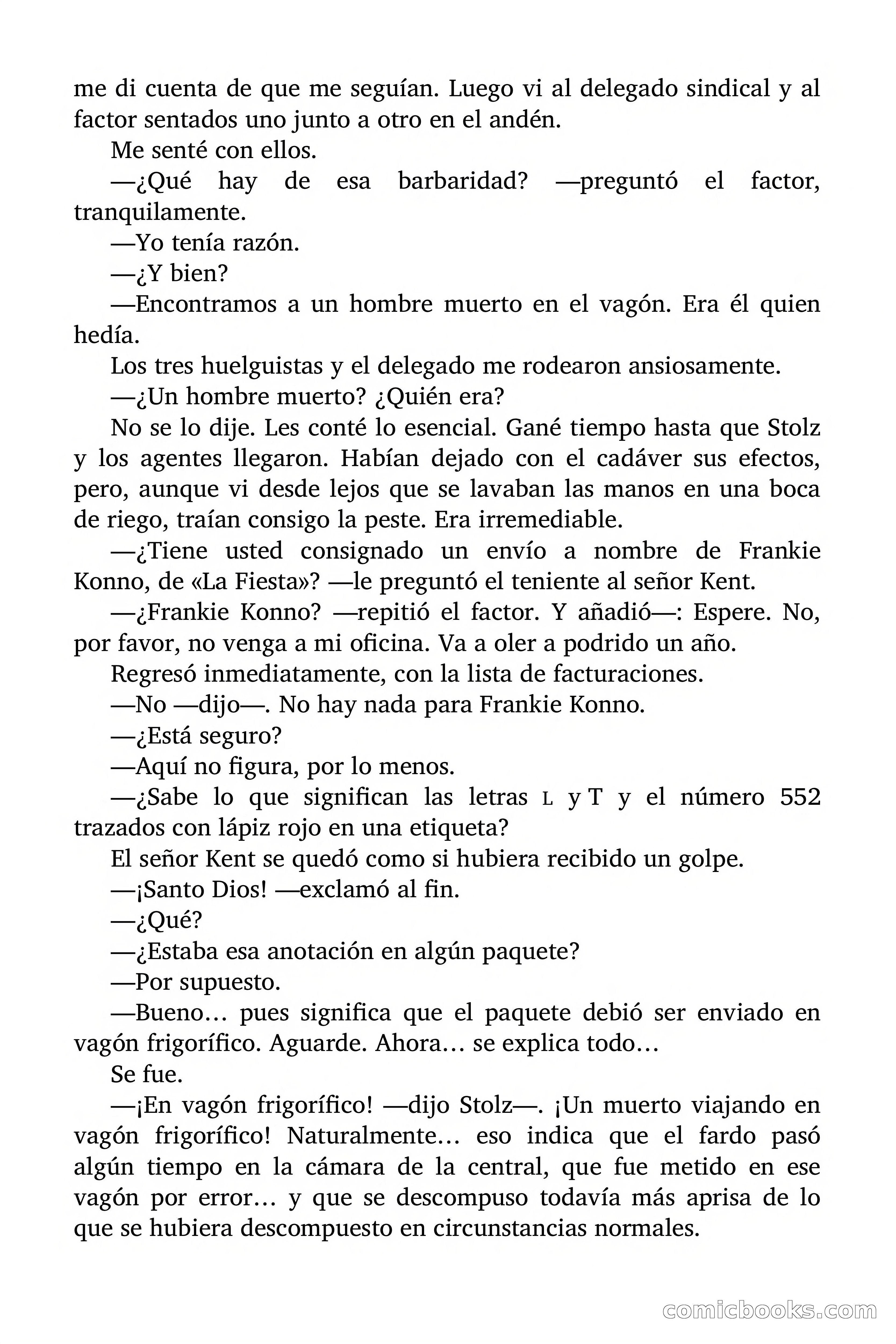 Los muertos viajan — page 23 of 122
