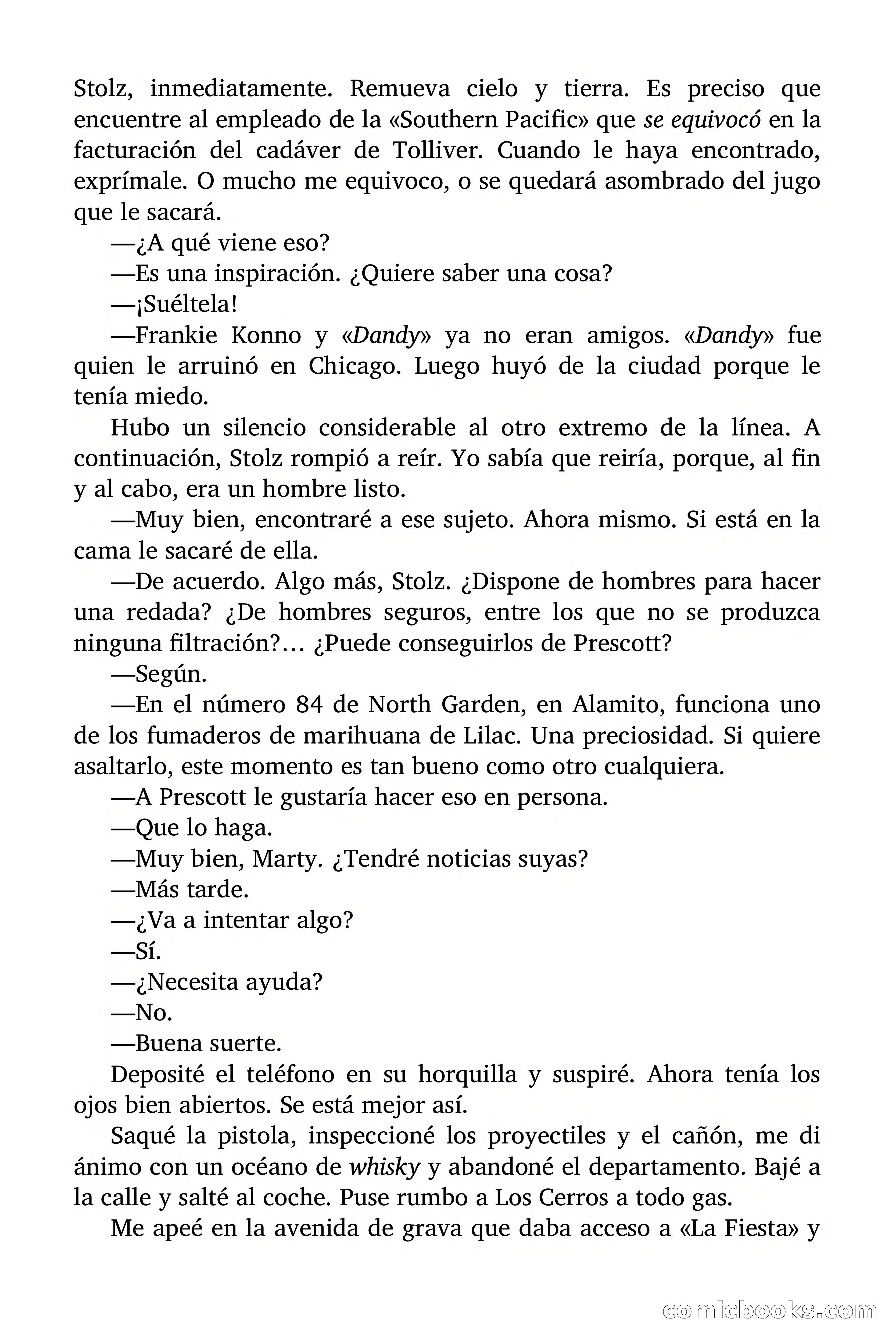 Los muertos viajan — page 107 of 122