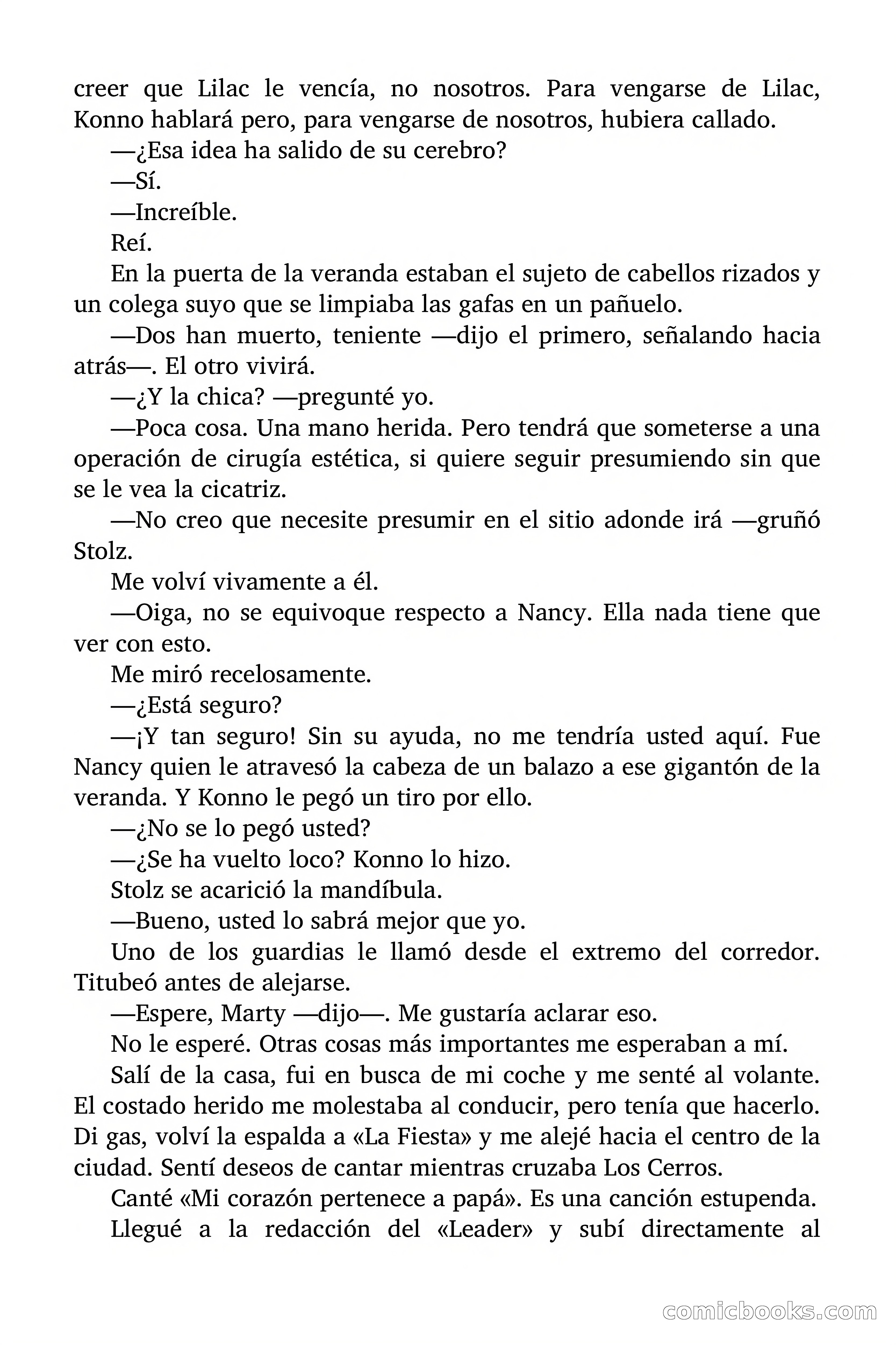 Los muertos viajan — page 115 of 122