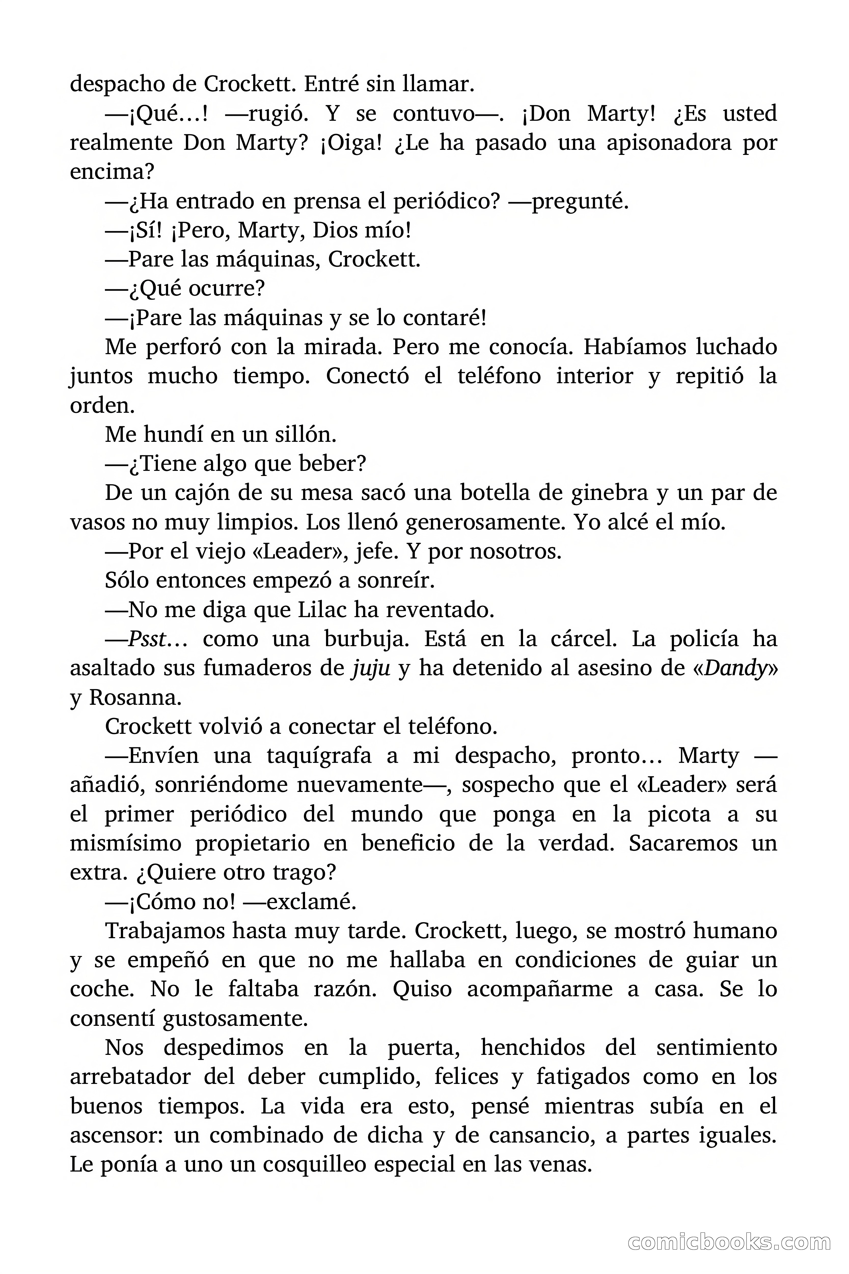 Los muertos viajan — page 116 of 122