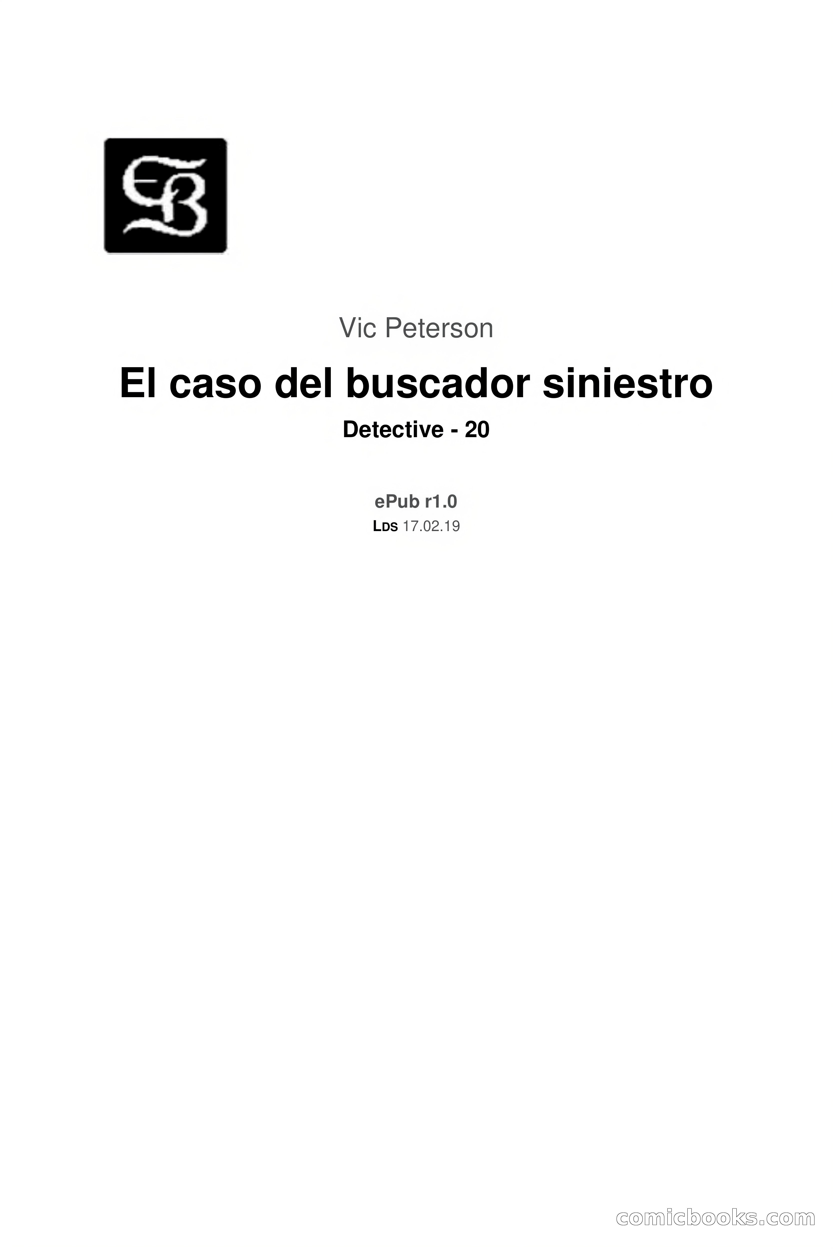 El caso del buscador siniestro — page 3 of 106