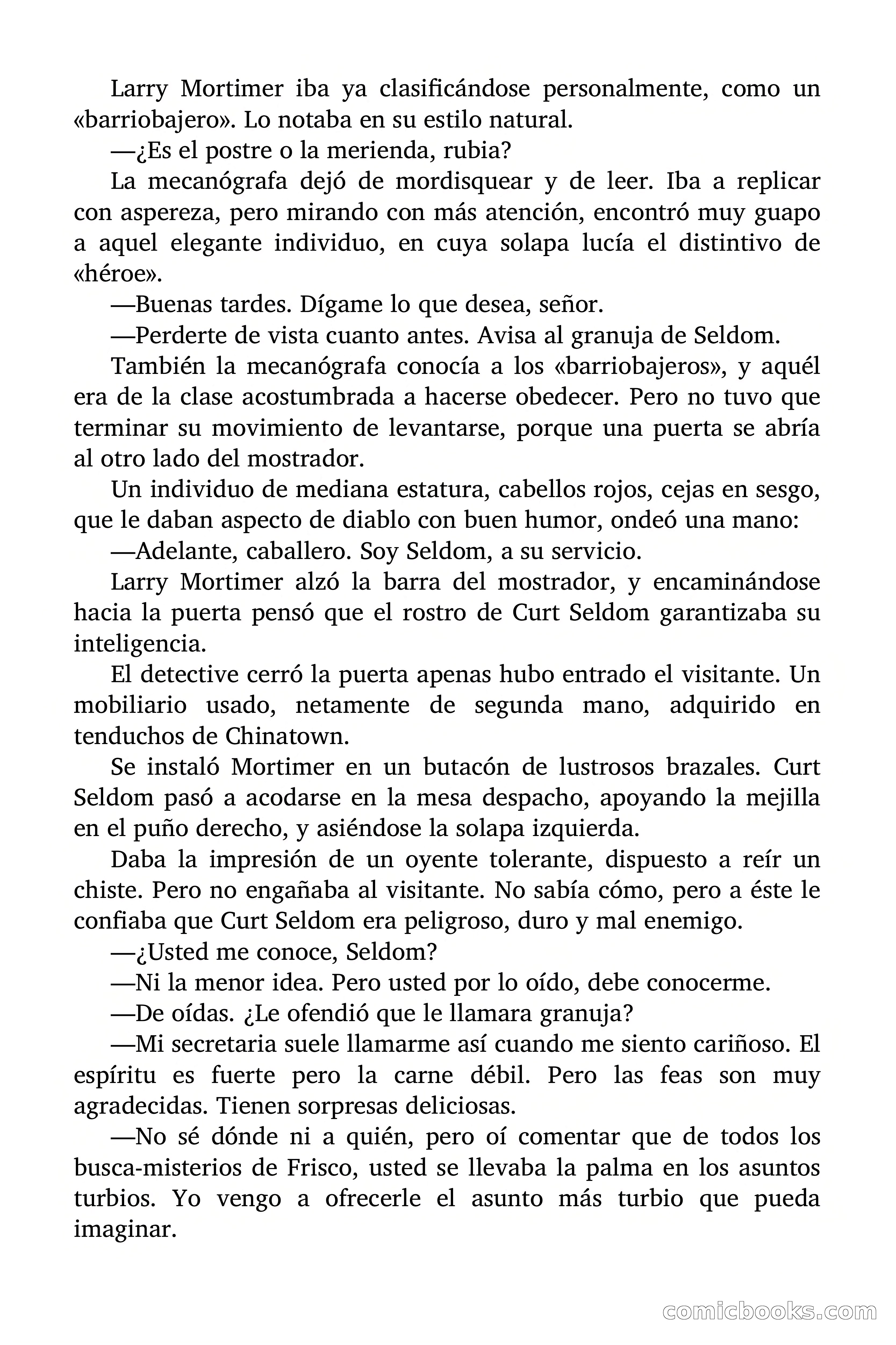 El caso del buscador siniestro — page 23 of 106
