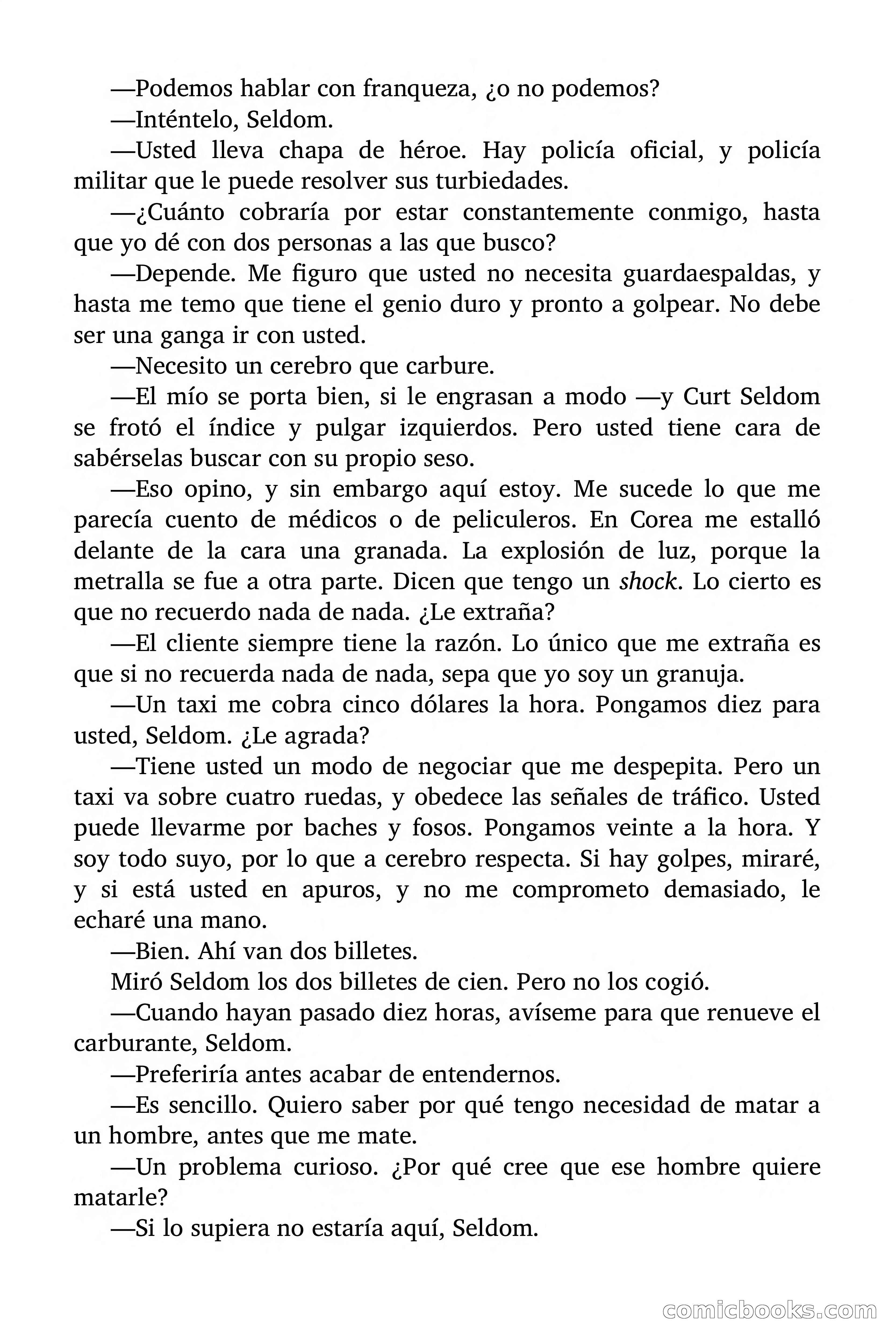 El caso del buscador siniestro — page 24 of 106