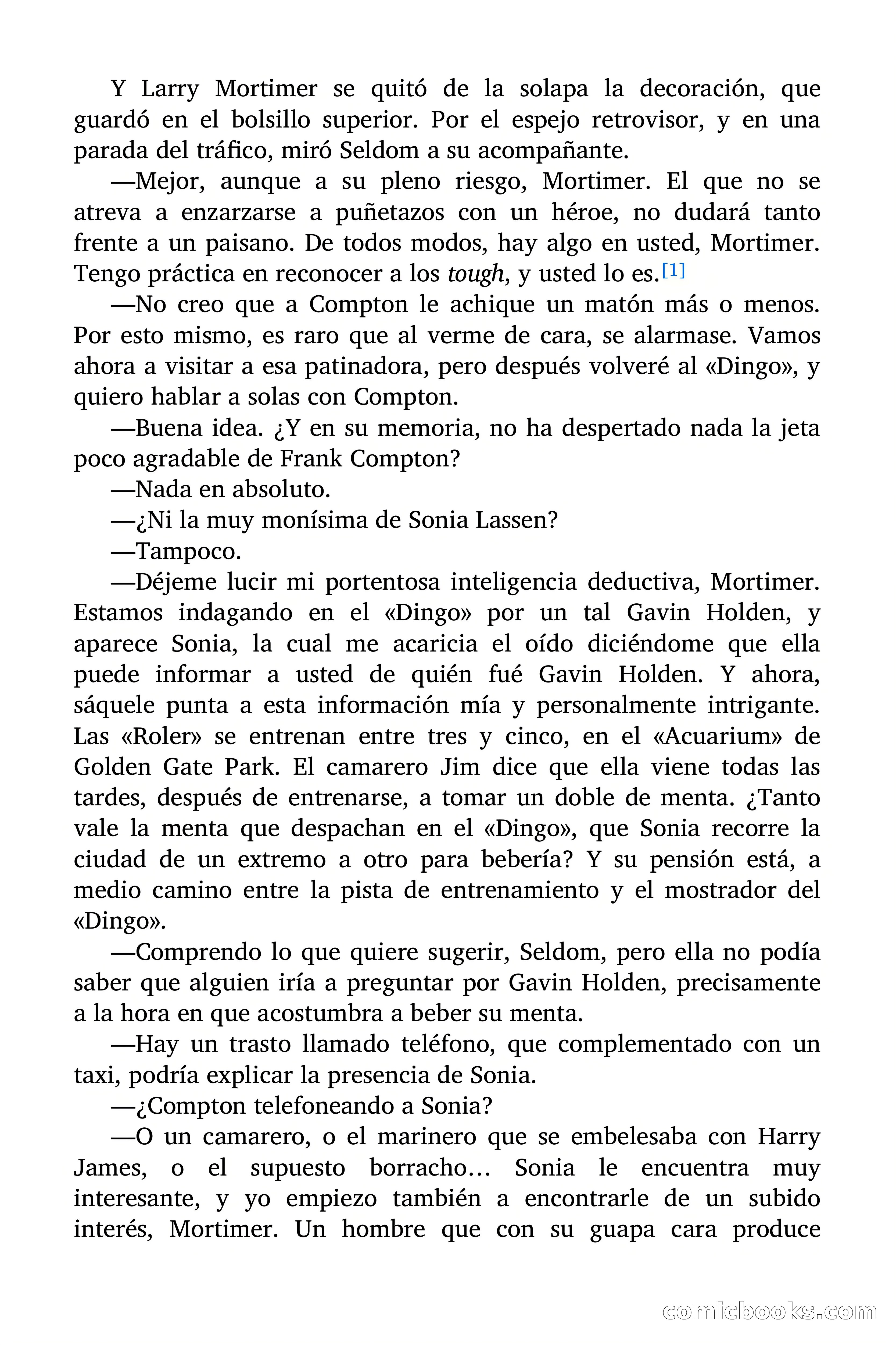El caso del buscador siniestro — page 34 of 106