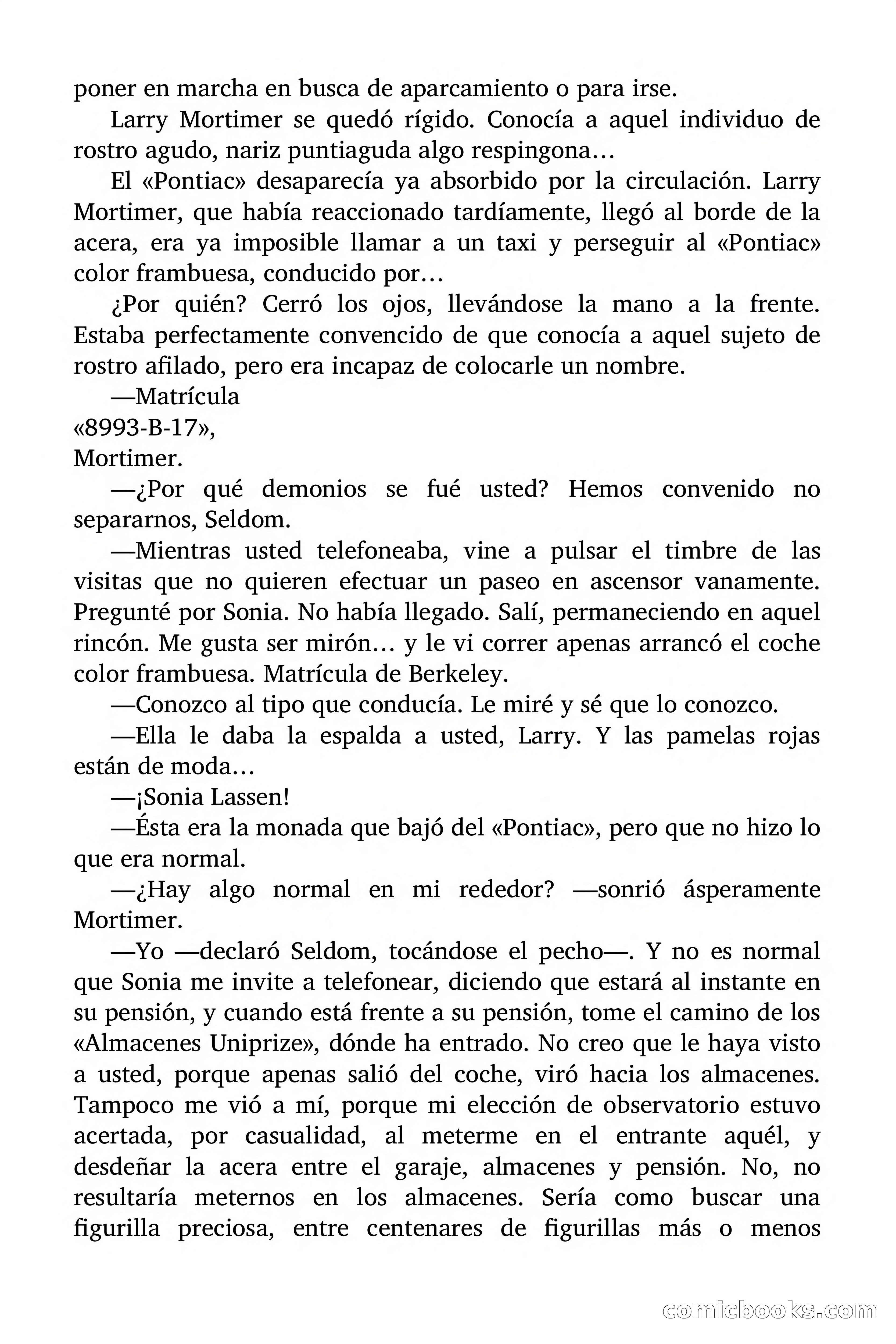 El caso del buscador siniestro — page 36 of 106