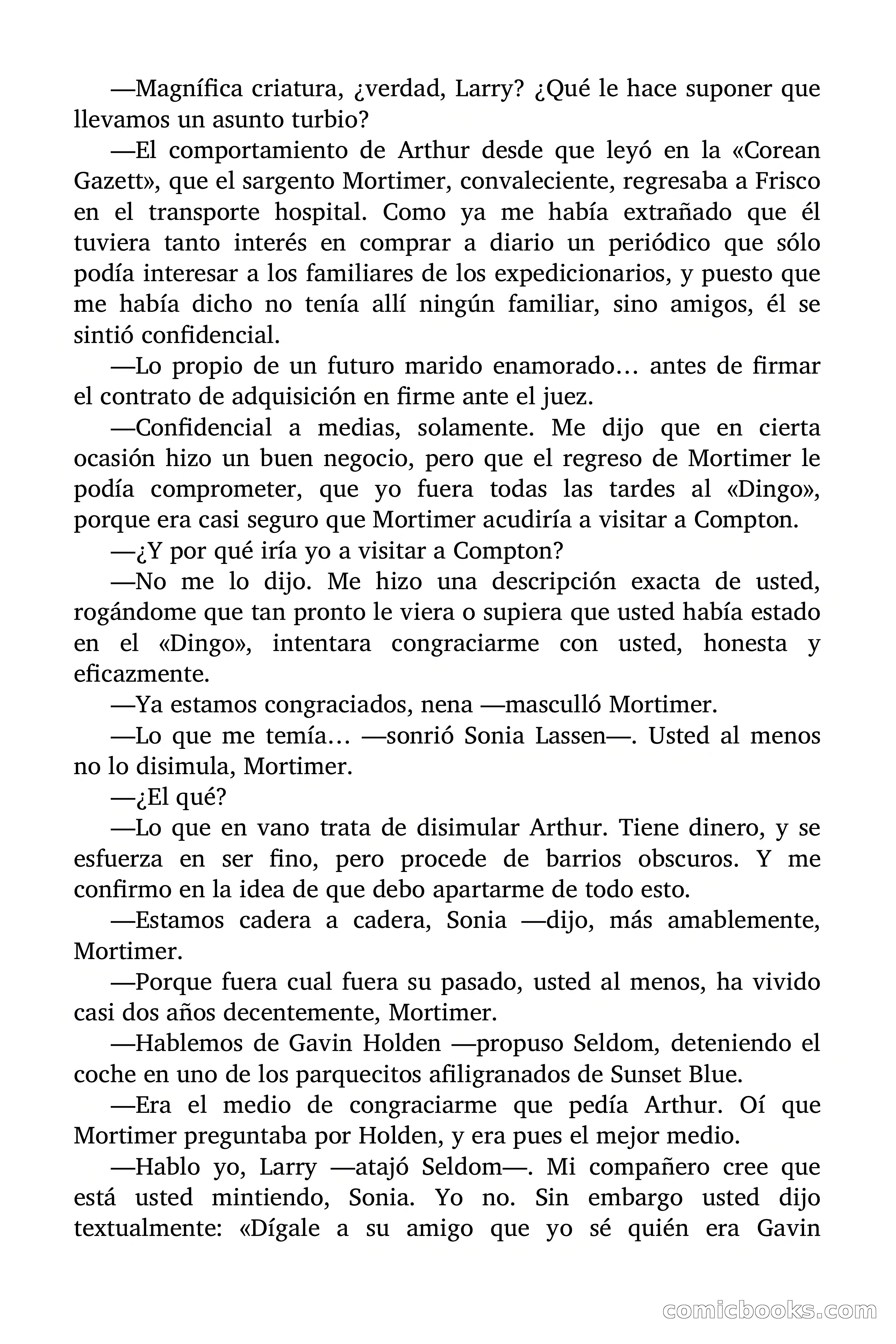 El caso del buscador siniestro — page 42 of 106