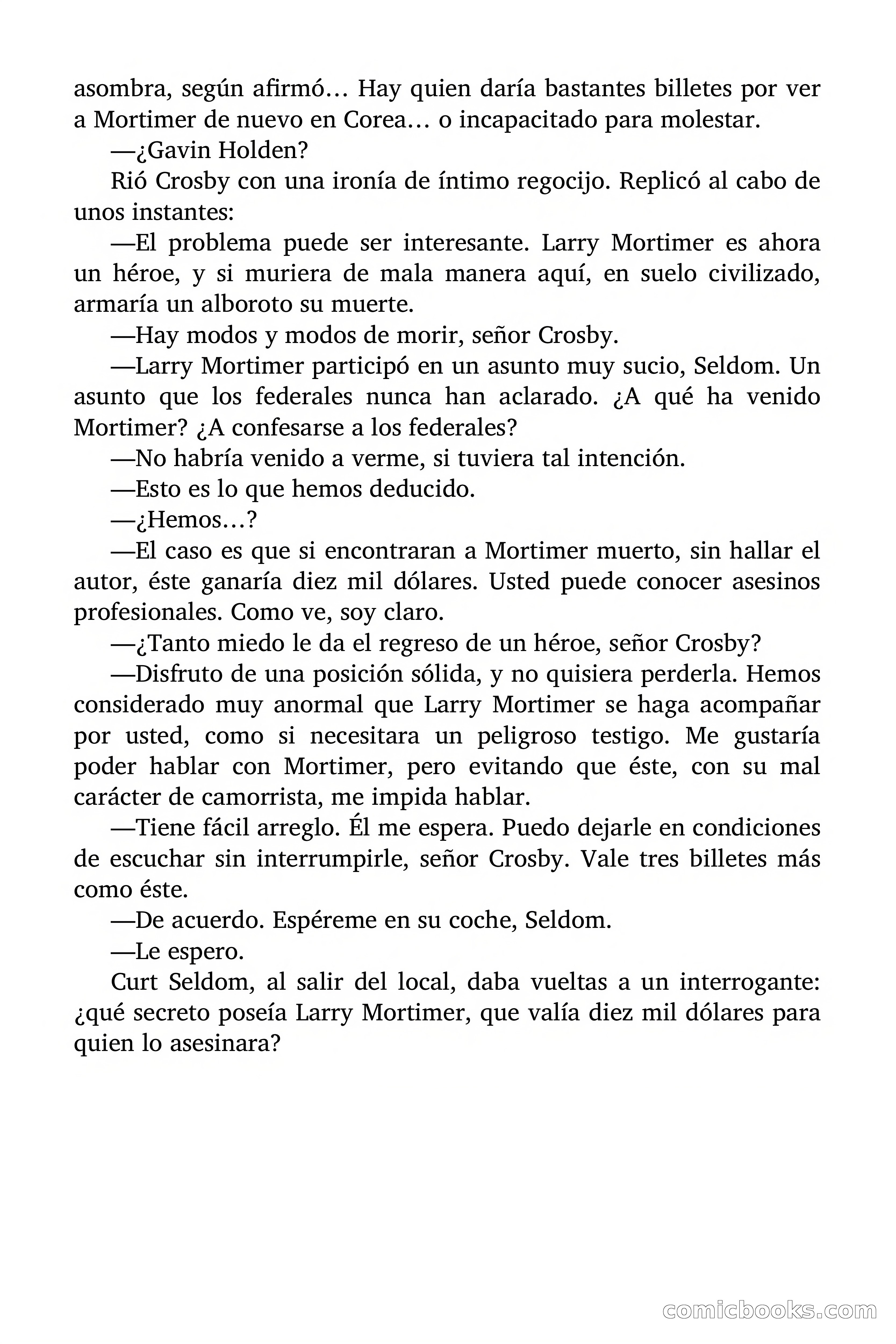 El caso del buscador siniestro — page 54 of 106
