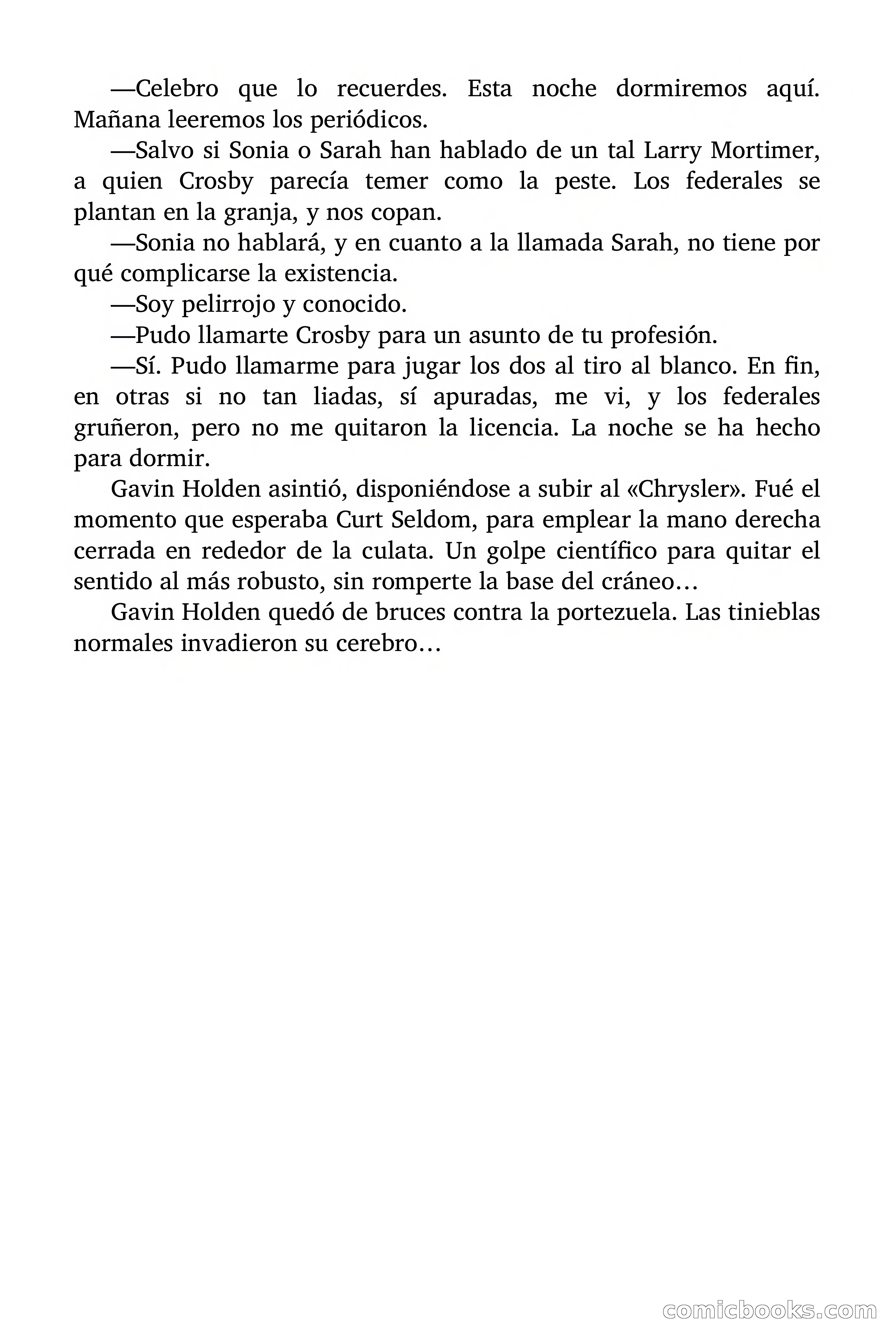 El caso del buscador siniestro — page 71 of 106