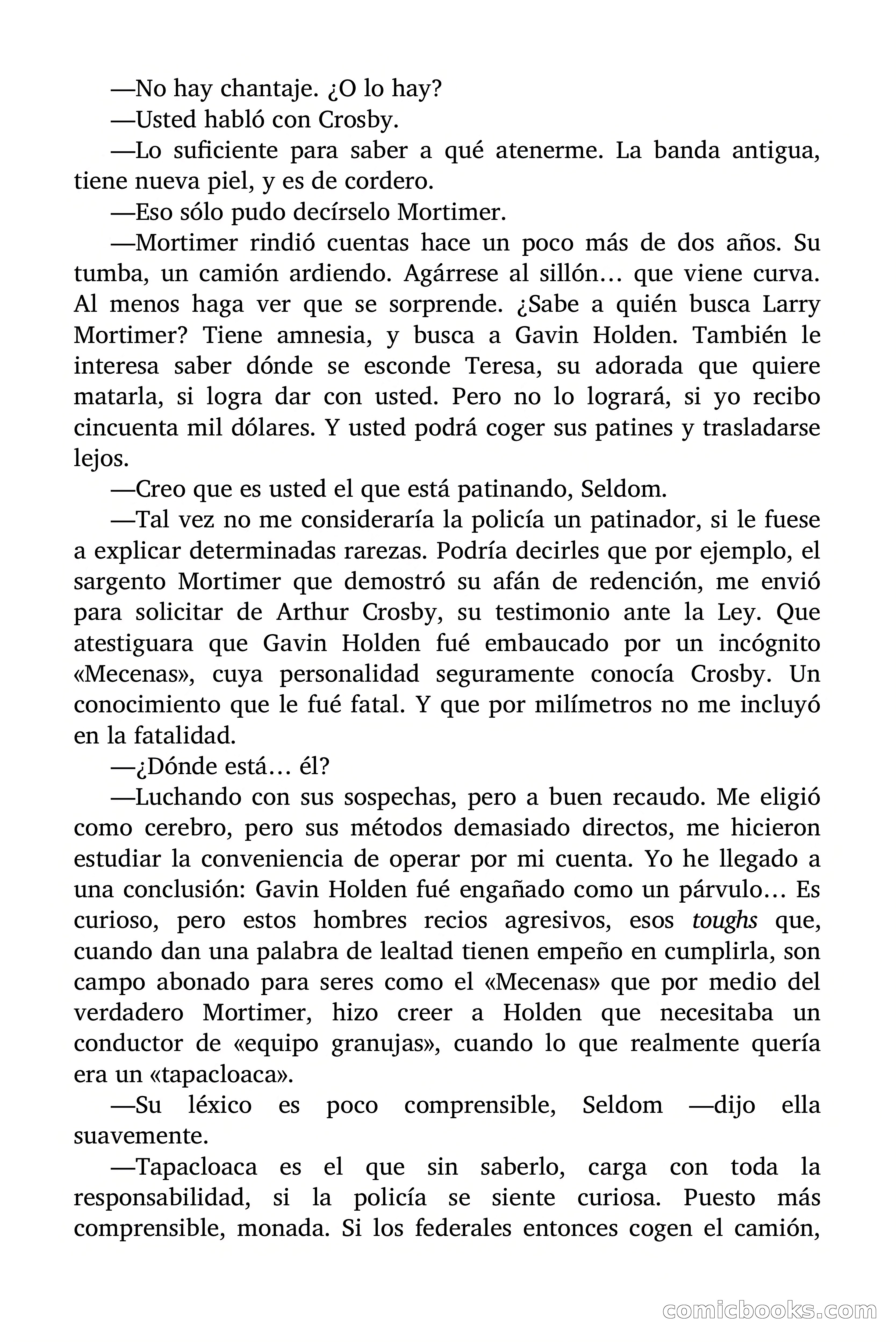 El caso del buscador siniestro — page 74 of 106