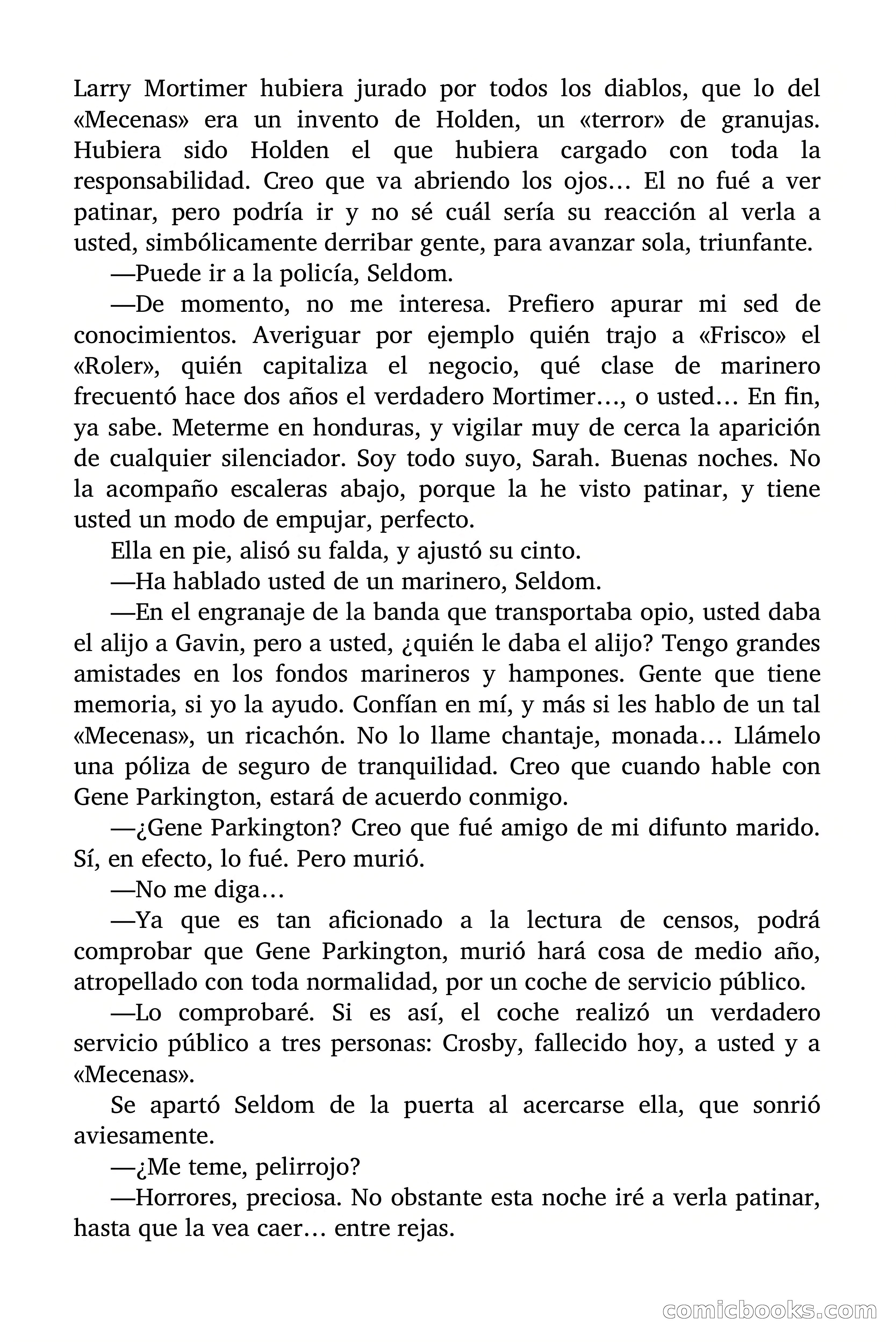 El caso del buscador siniestro — page 75 of 106