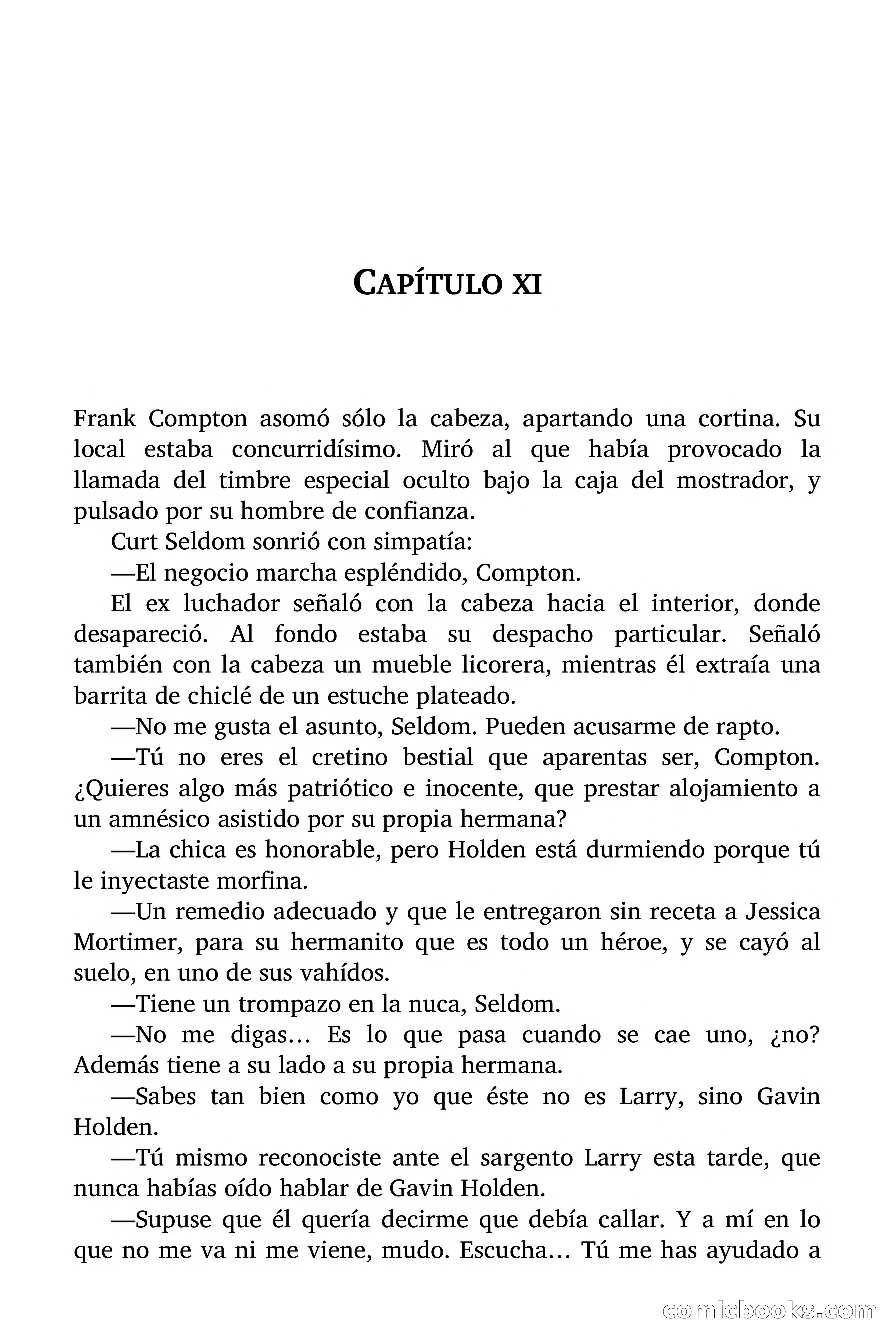 El caso del buscador siniestro — page 77 of 106