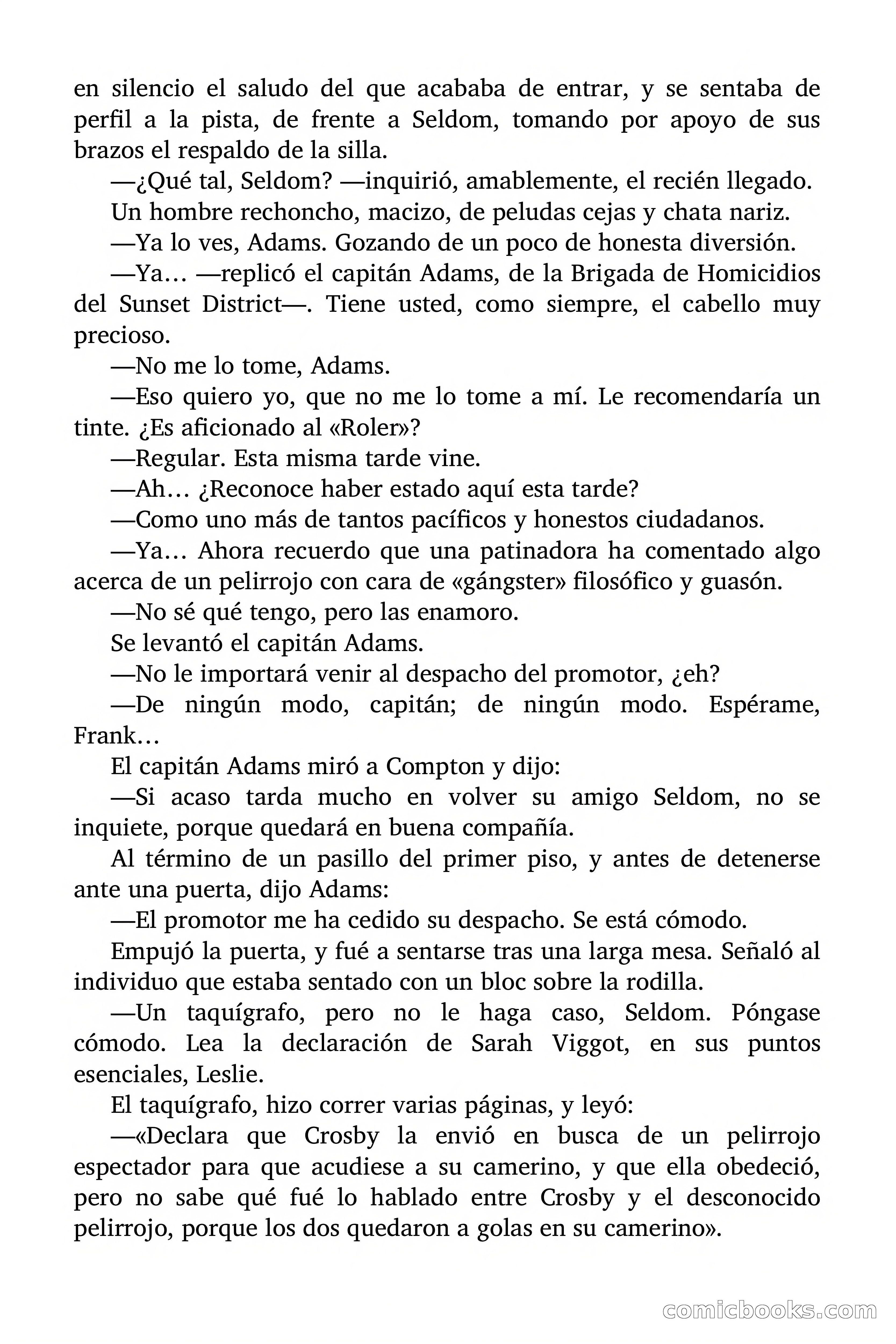 El caso del buscador siniestro — page 82 of 106