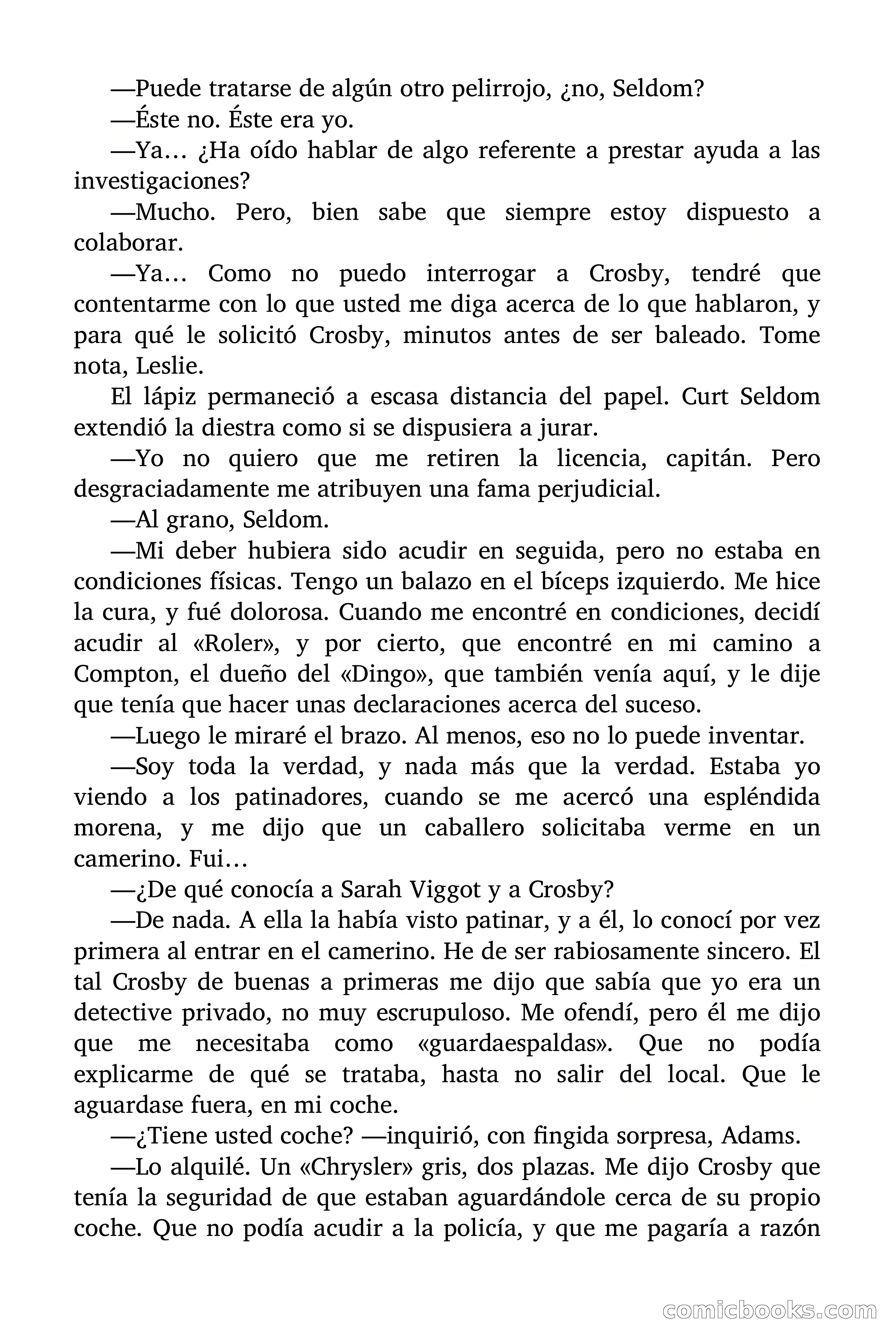 El caso del buscador siniestro — page 83 of 106