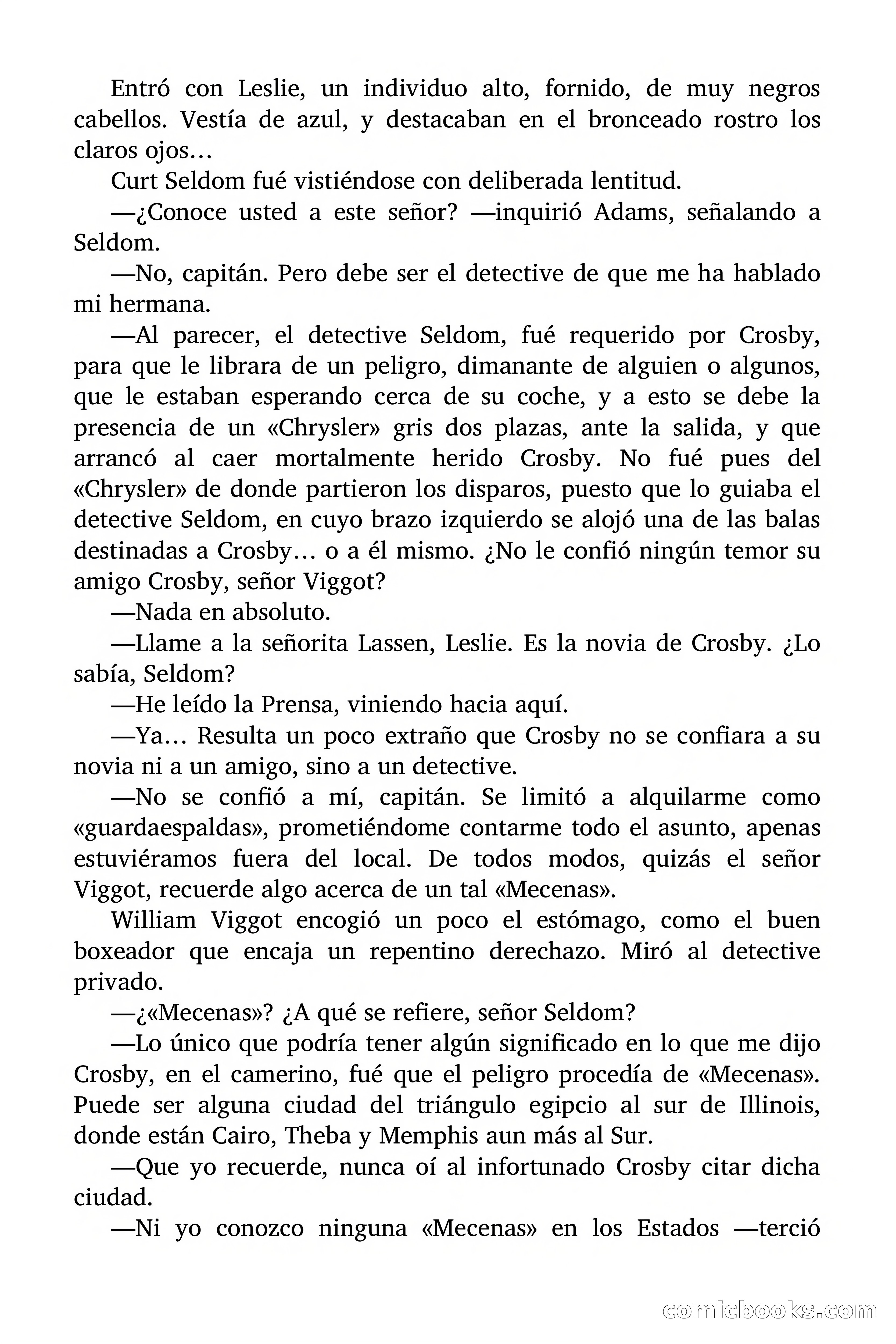El caso del buscador siniestro — page 85 of 106