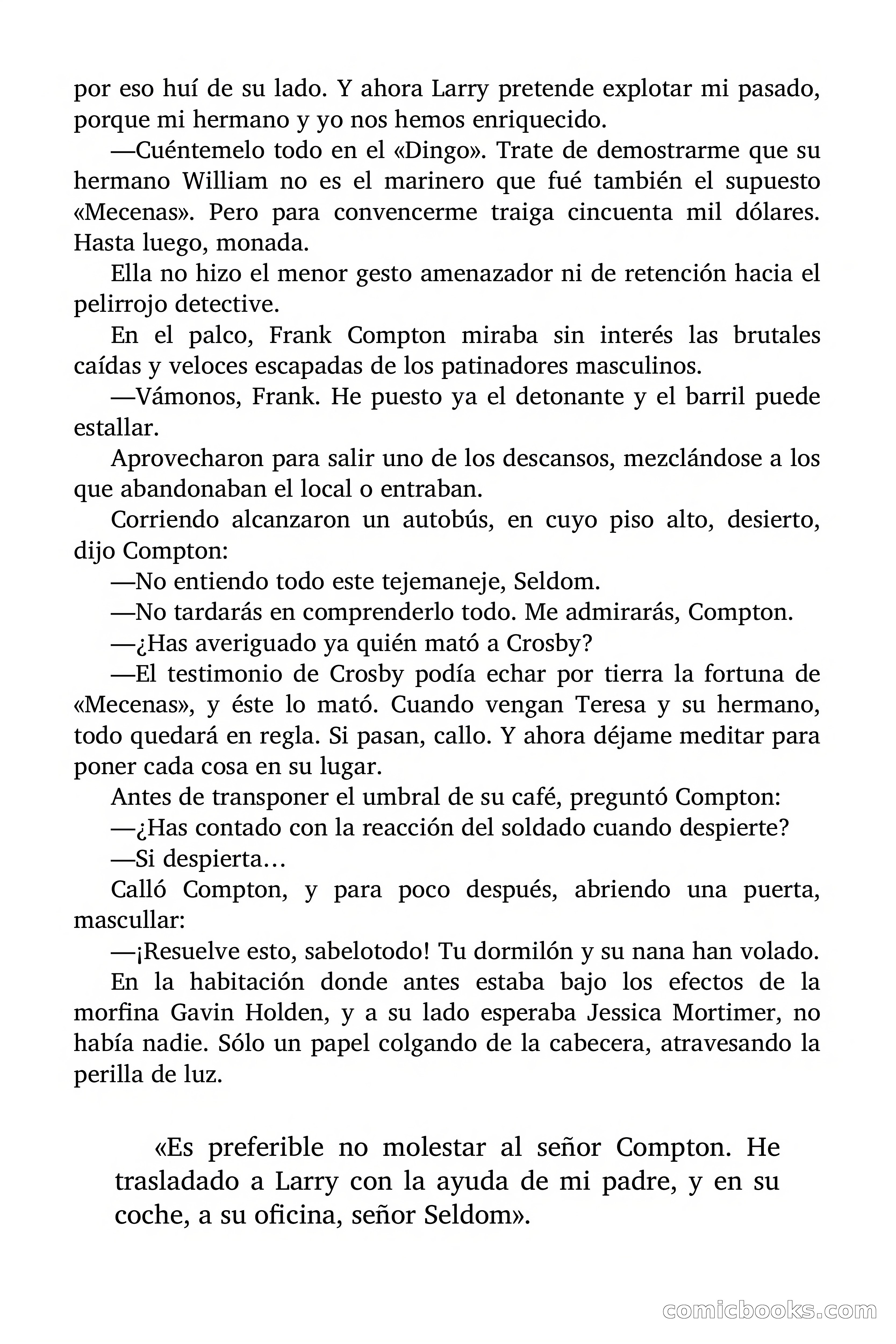 El caso del buscador siniestro — page 88 of 106