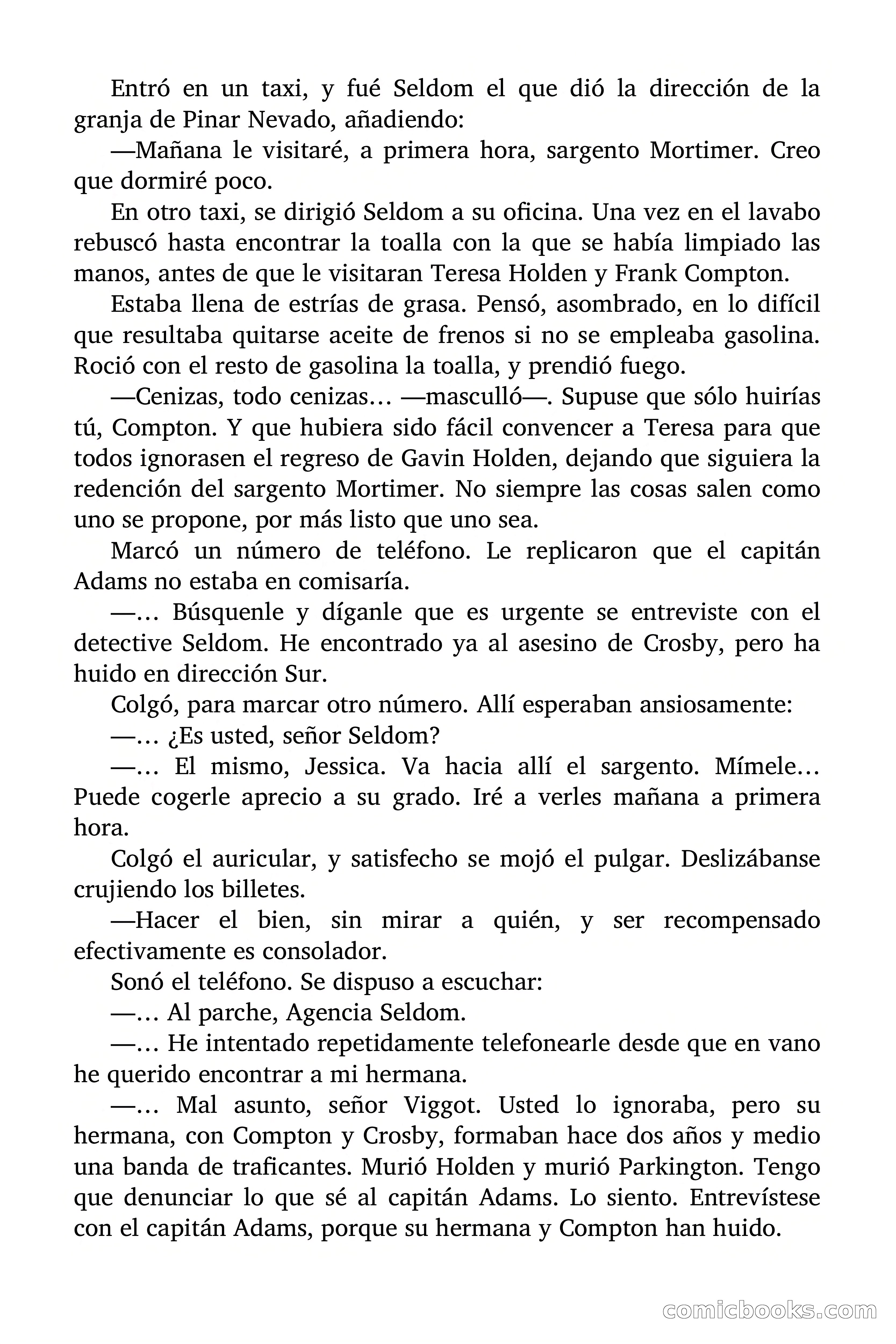 El caso del buscador siniestro — page 96 of 106