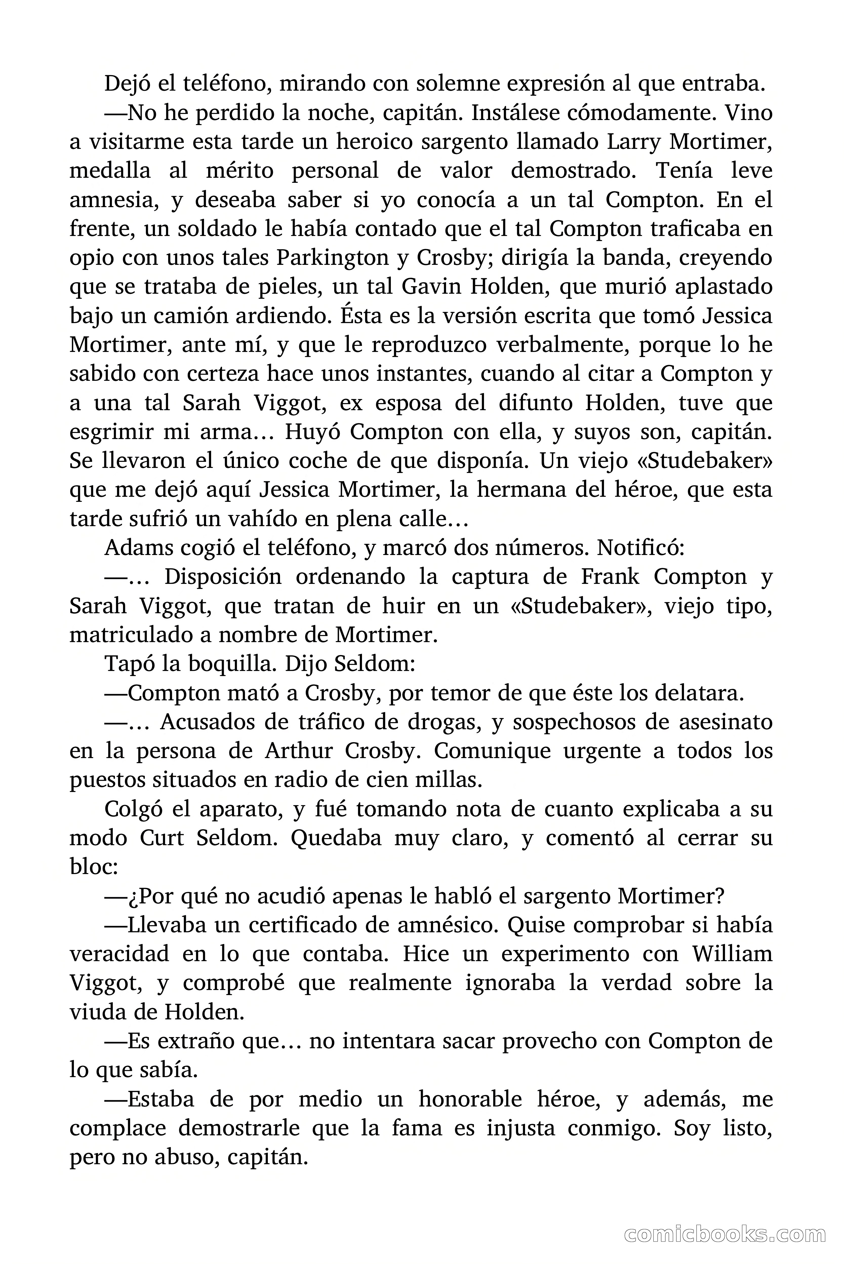 El caso del buscador siniestro — page 97 of 106