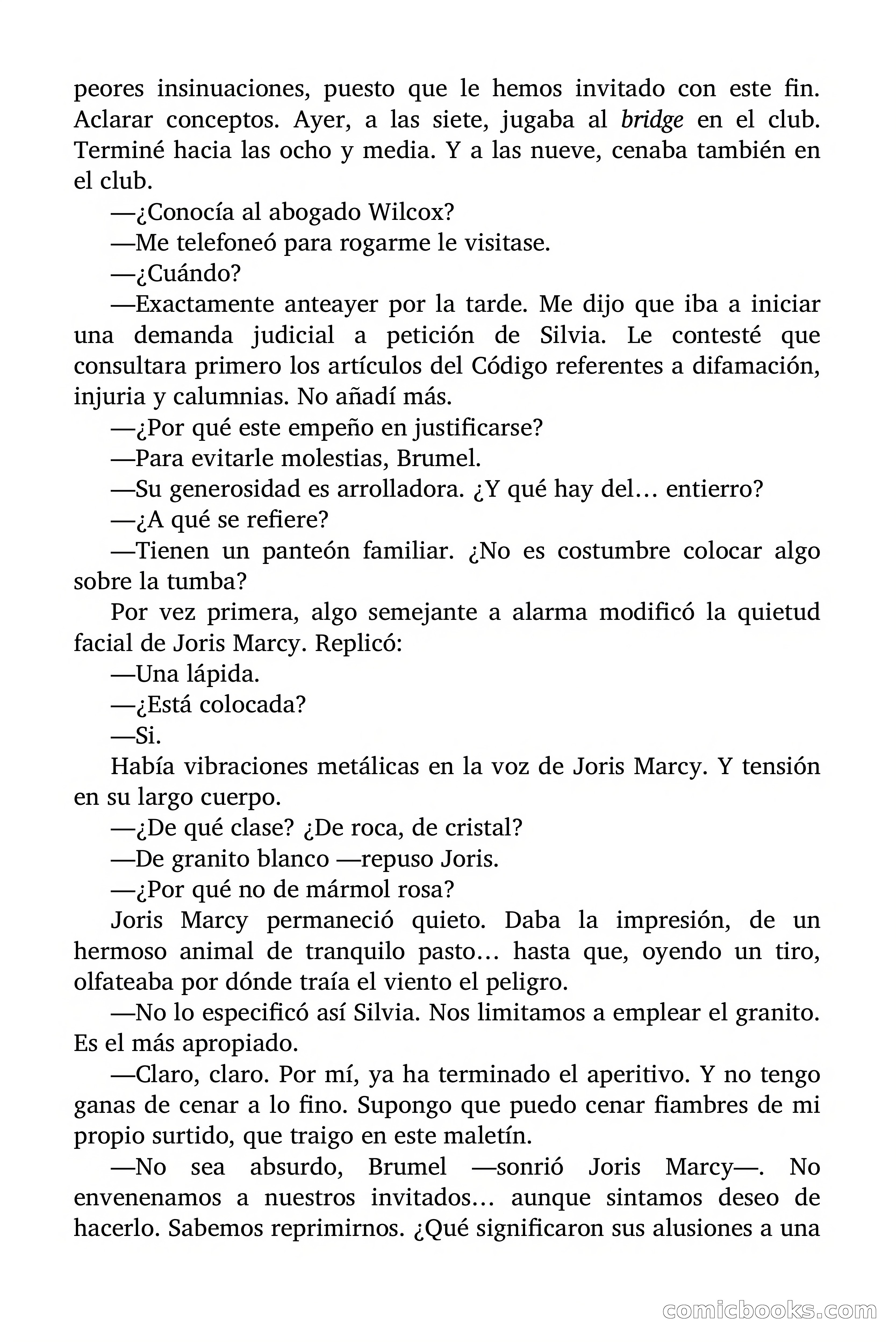Una lápida de mármol rosa — page 84 of 106