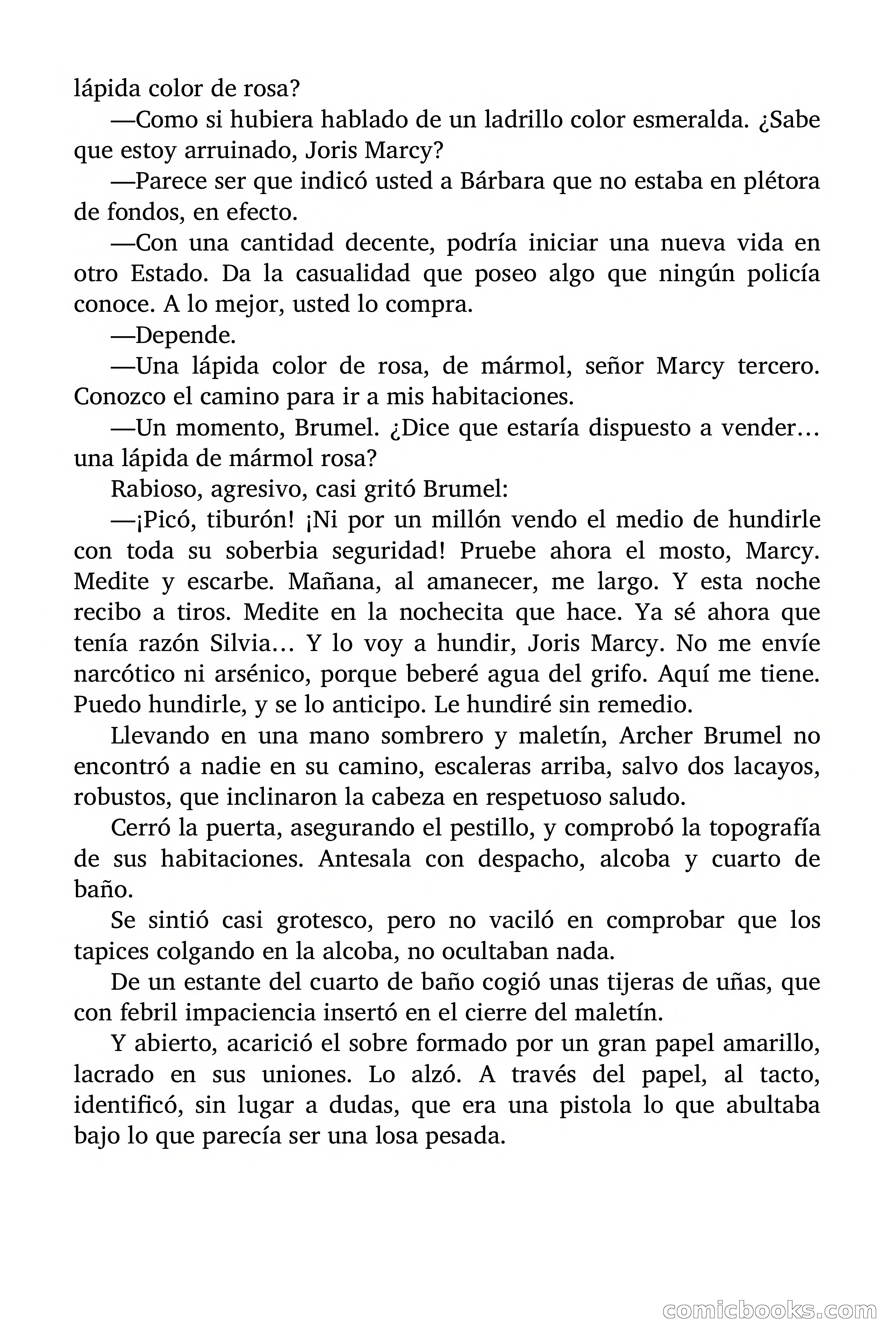 Una lápida de mármol rosa — page 85 of 106