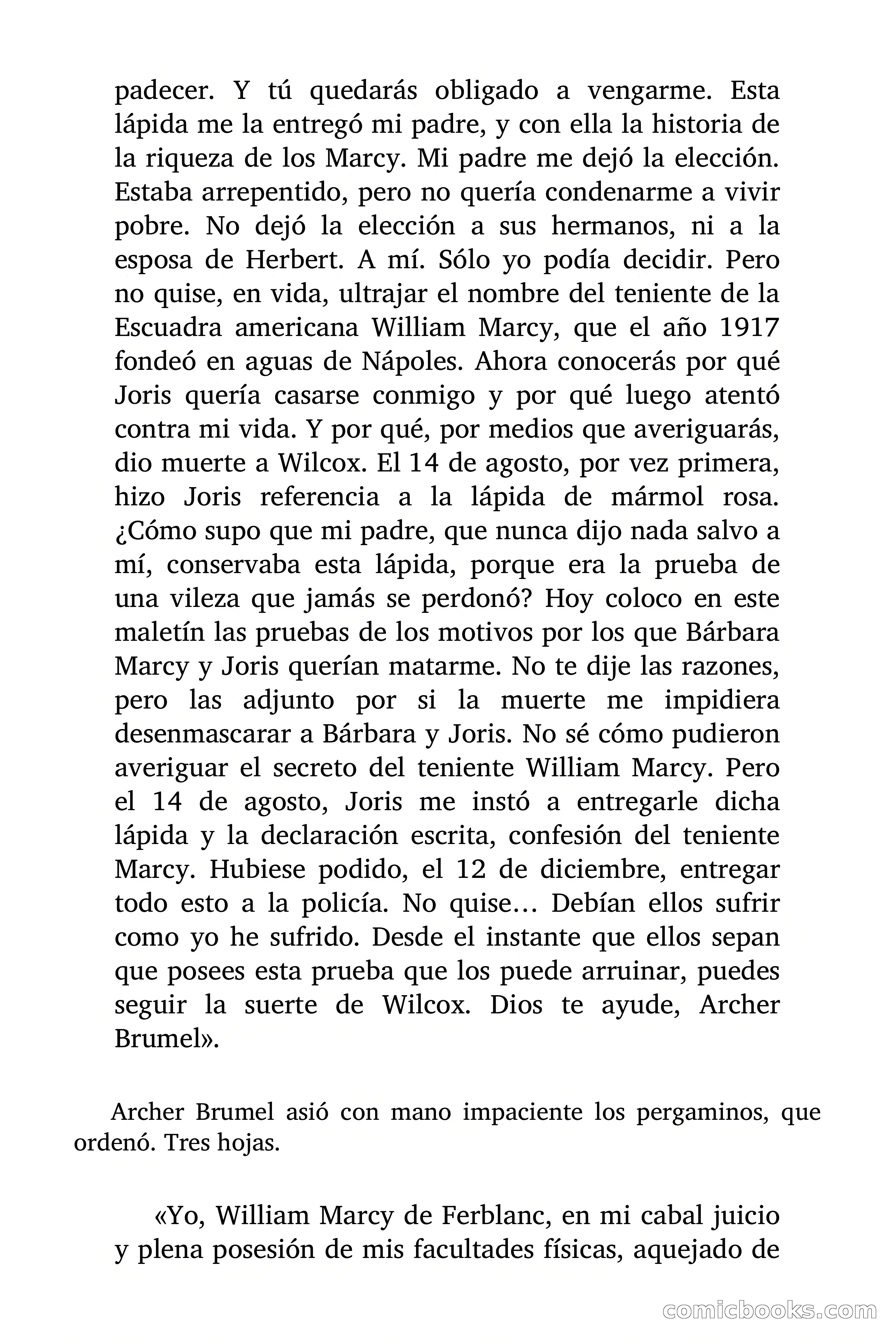 Una lápida de mármol rosa — page 87 of 106