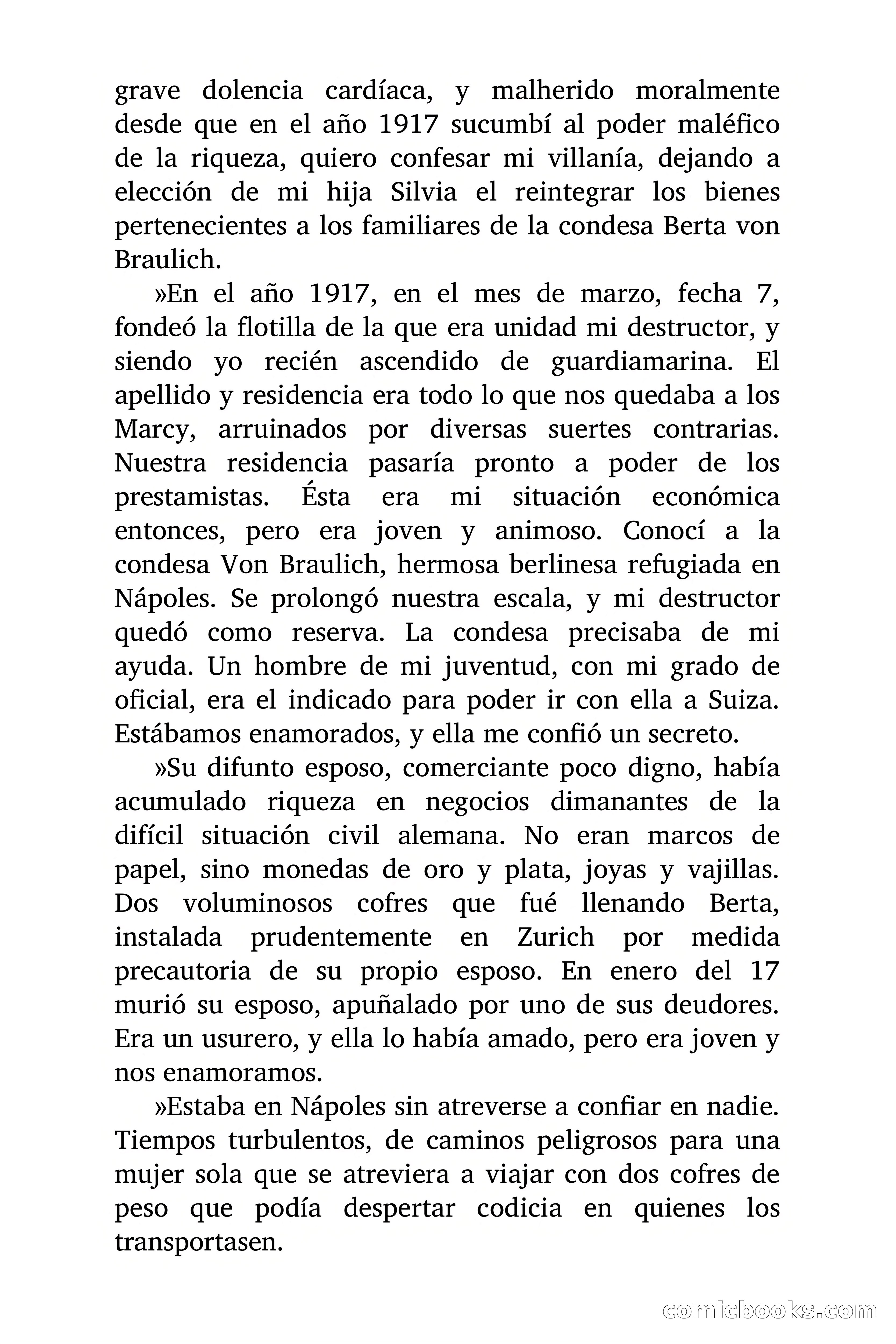 Una lápida de mármol rosa — page 88 of 106