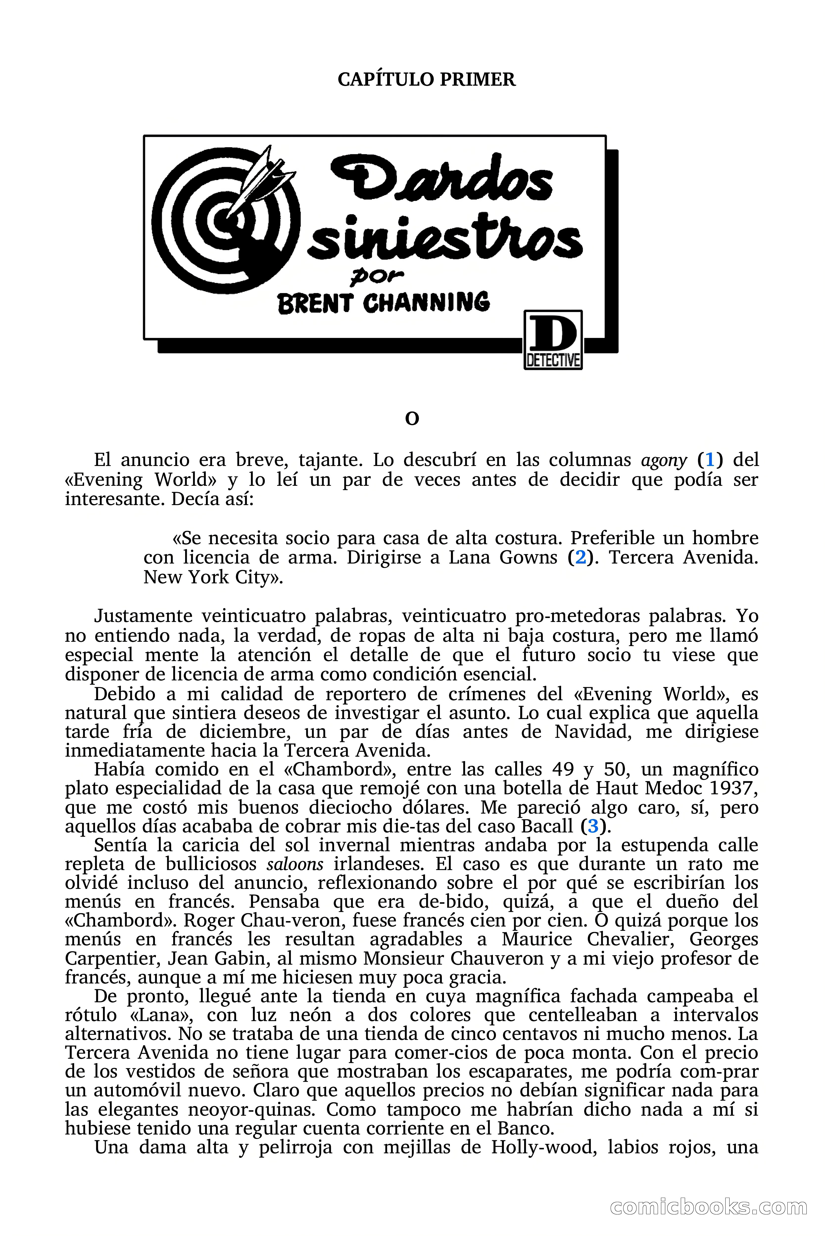 Dardos Siniestros — page 7 of 80