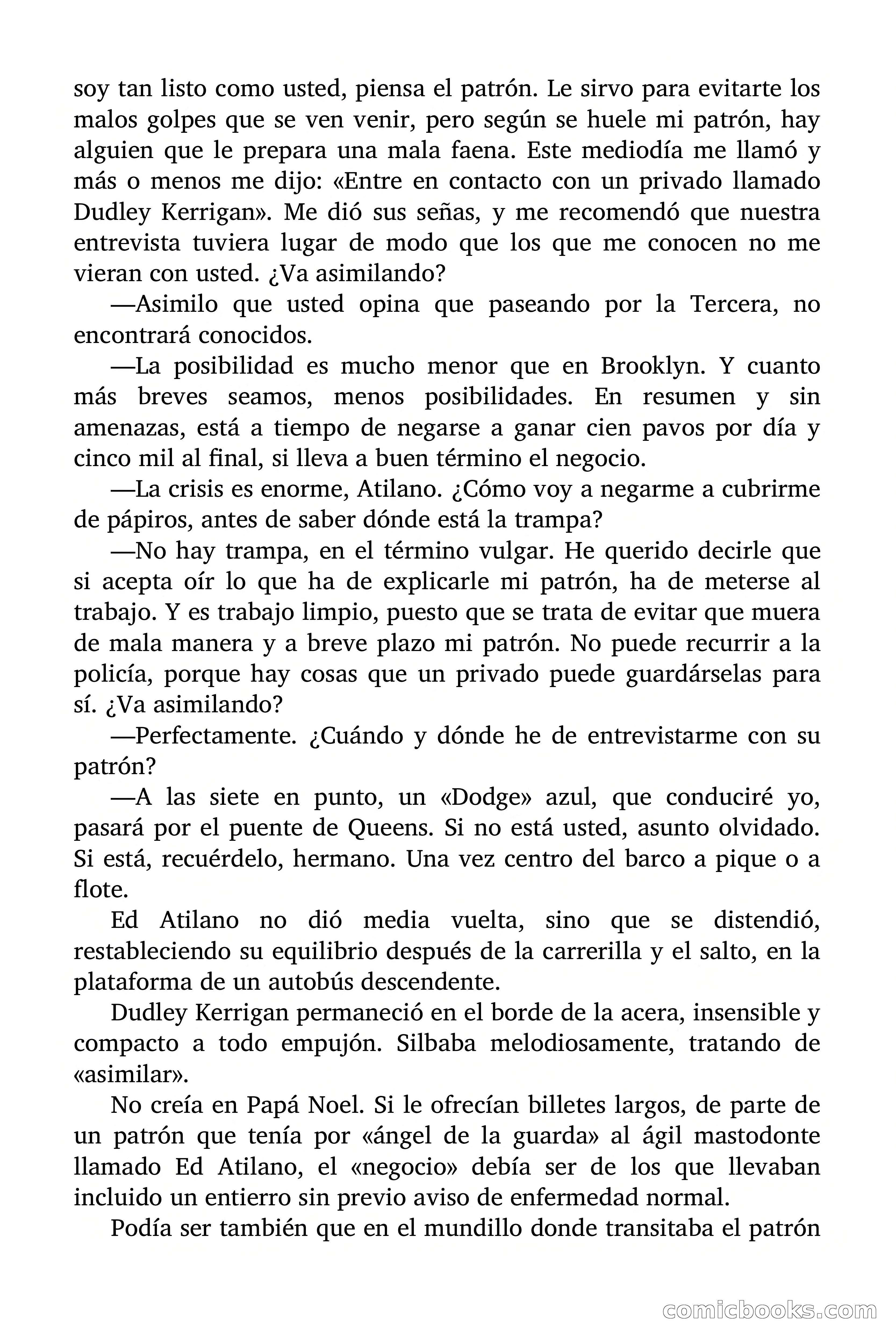 El asesino reside en comisaría — page 8 of 94